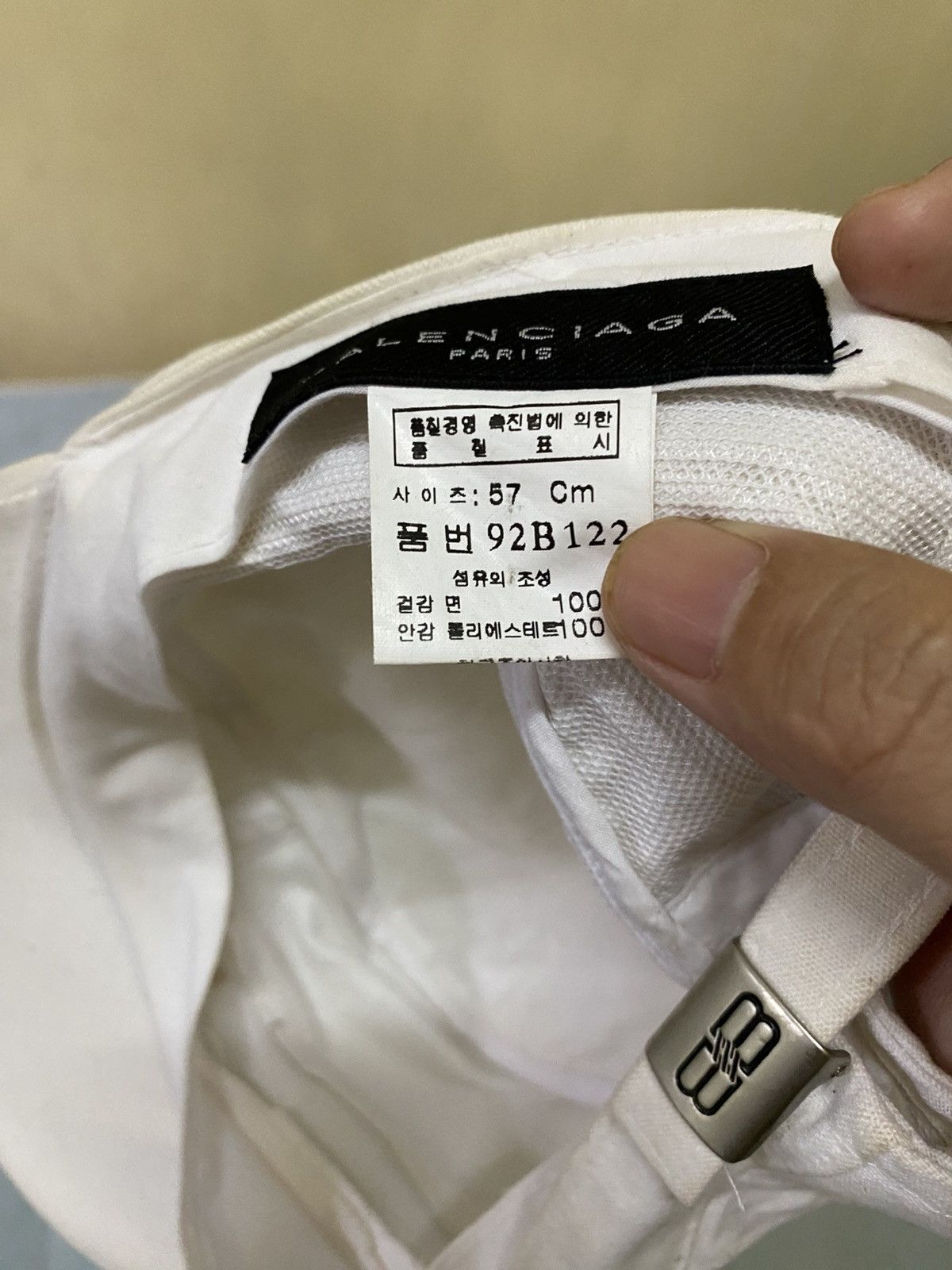 Balenciaga × Vintage Vintage Balenciaga Sport Round Cap Buckle Strap Size ONE SIZE - 9 Thumbnail