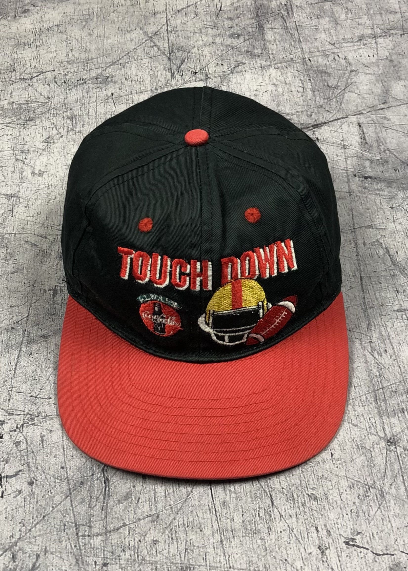 Coca Cola Vintage 90s Coca-Cola NFL Touch Down Cap Size ONE SIZE - 1 Thumbnail
