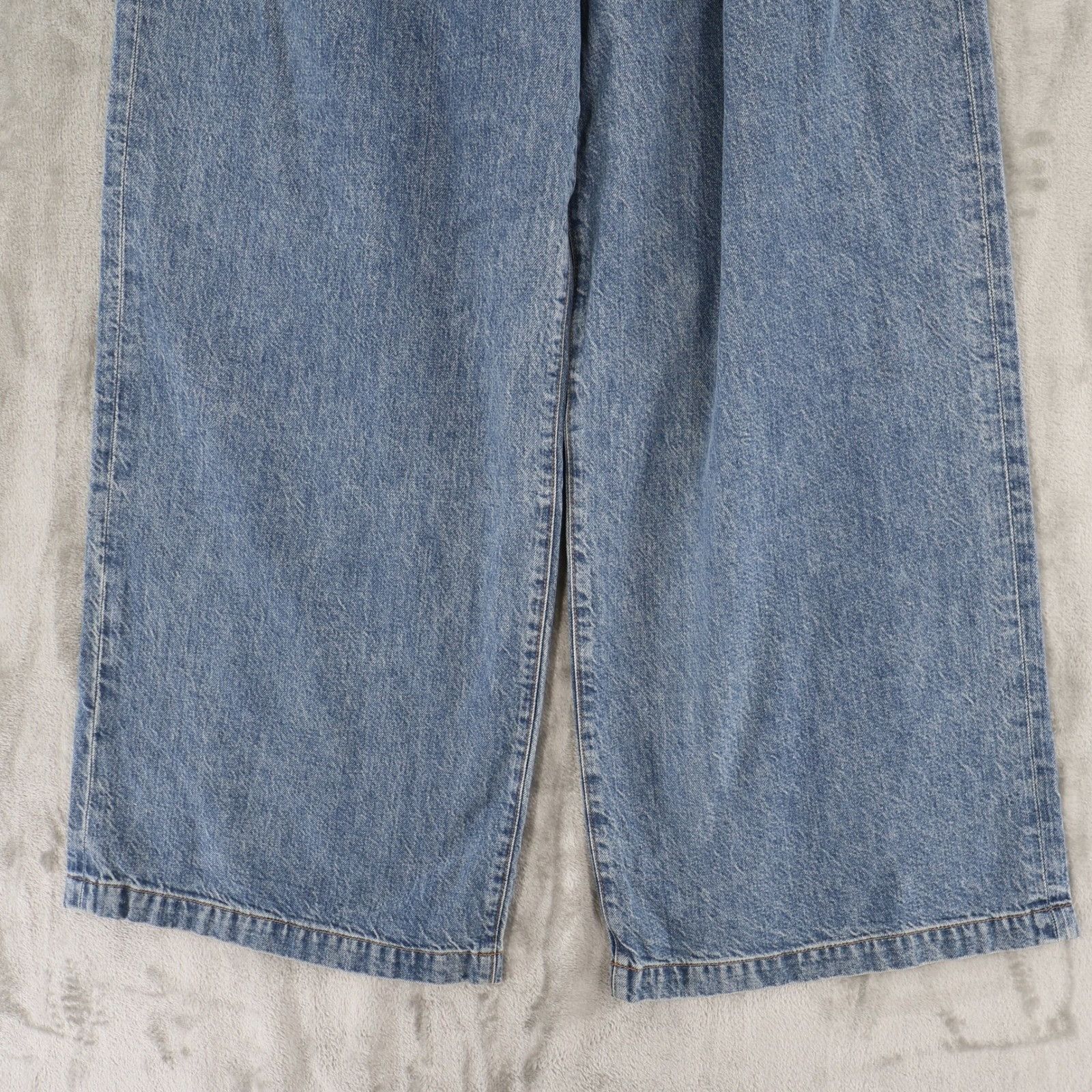 Agolde AGOLDE Ellis Trouser Wide Leg Pleated Jeans Womens 28 NWT Size 28" / US 6 / IT 42 - 5 Thumbnail