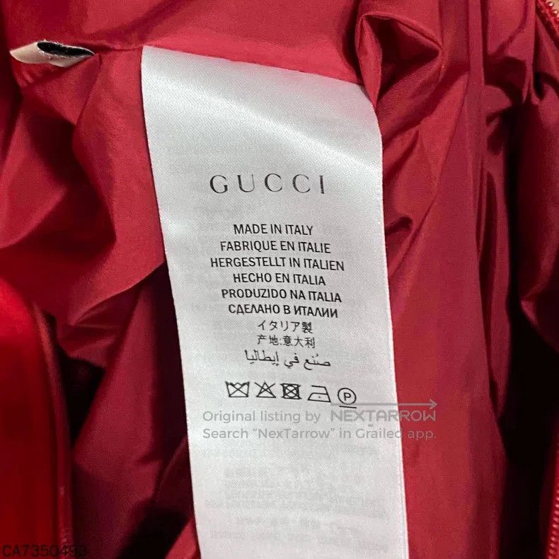 Gucci Gucci Red snake pattern zipper jacket Size US XS / EU 42 / 0 - 4 Thumbnail