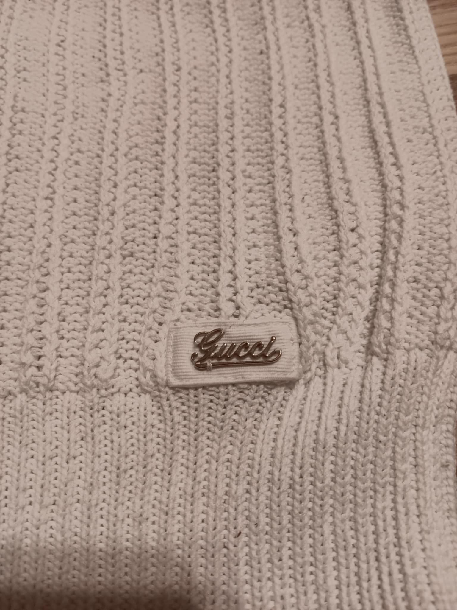 Gucci White Gucci sweater Size S / US 4 / IT 40 - 9 Thumbnail