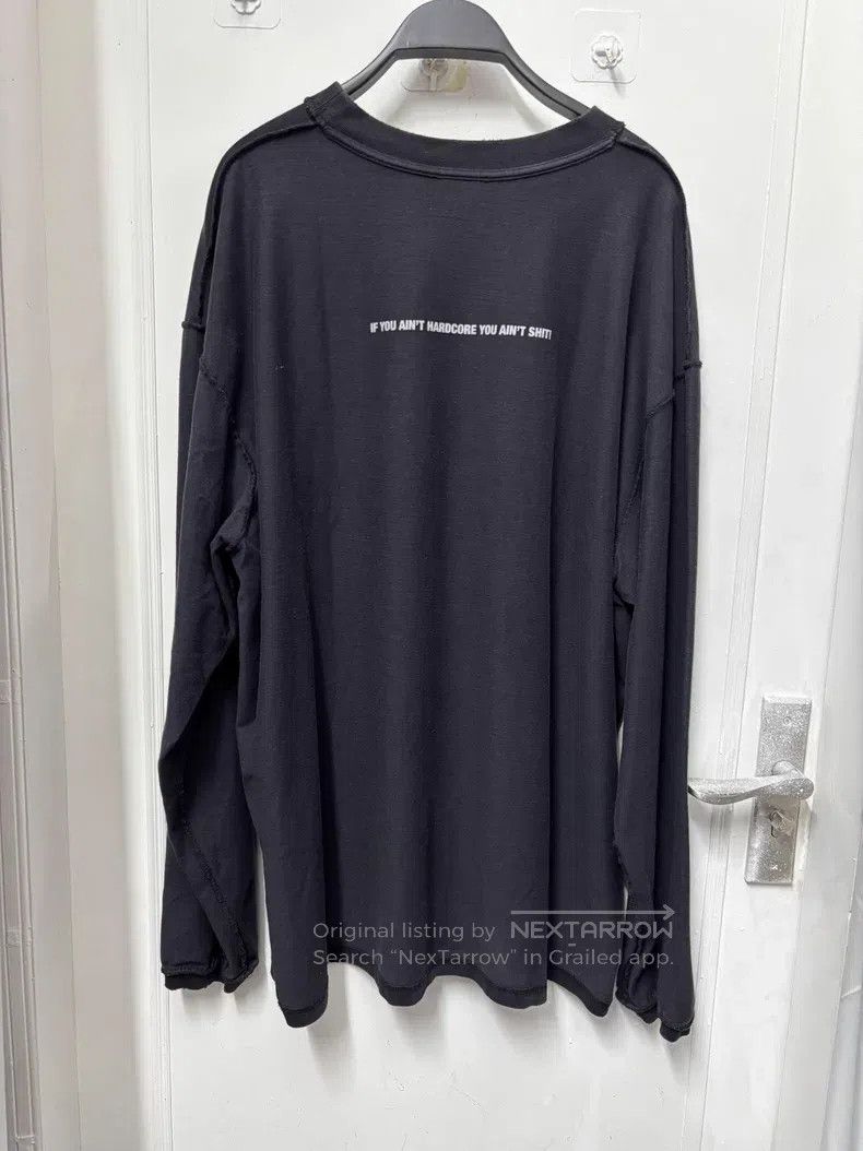 Vetements VETEMENTS Screen Print Tee Back Logo Long Sleeve Size US S / EU 44-46 / 1 - 3 Thumbnail