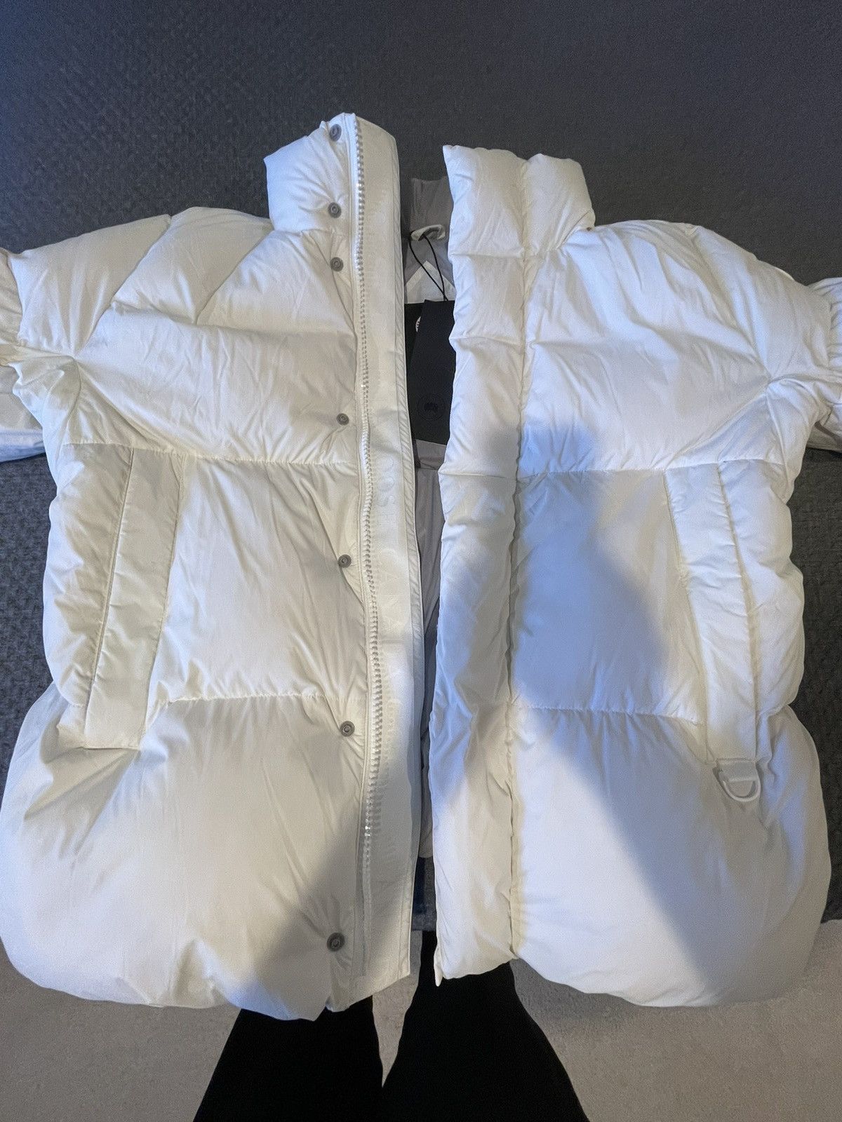 Image of Canada Goose Pastel Everett Puffer in White, Men's (Size 2XL)