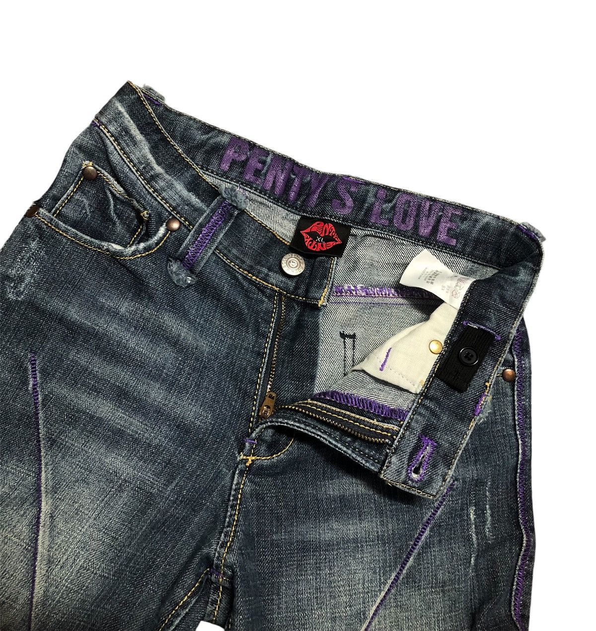 Hysteric Glamour × Japanese Brand PENTY'S ROCK N ROLL JEANS Size 27" / US 4 / IT 40 - 8 Thumbnail