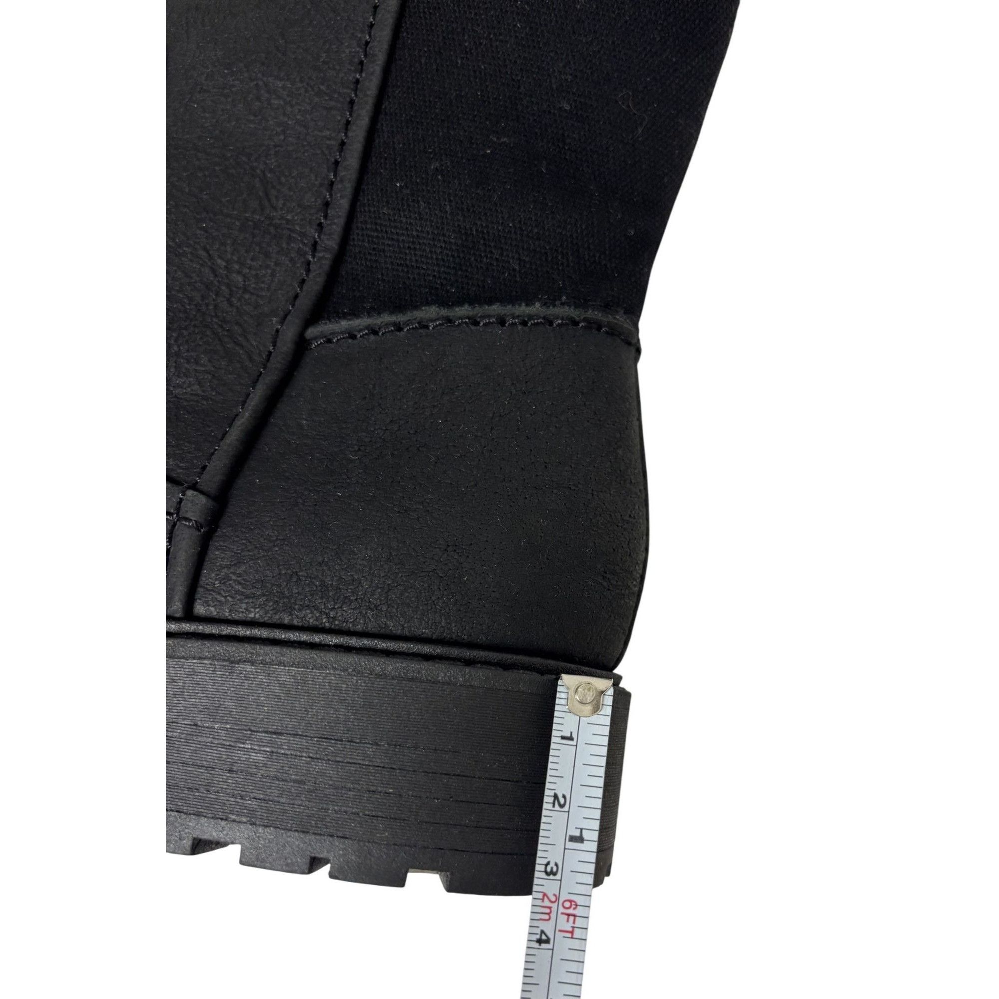 Clarks CLARKS / Opal Glow / Black / Leather / Zipper / Knee High / Size US 9.5 / IT 39.5 - 8 Thumbnail