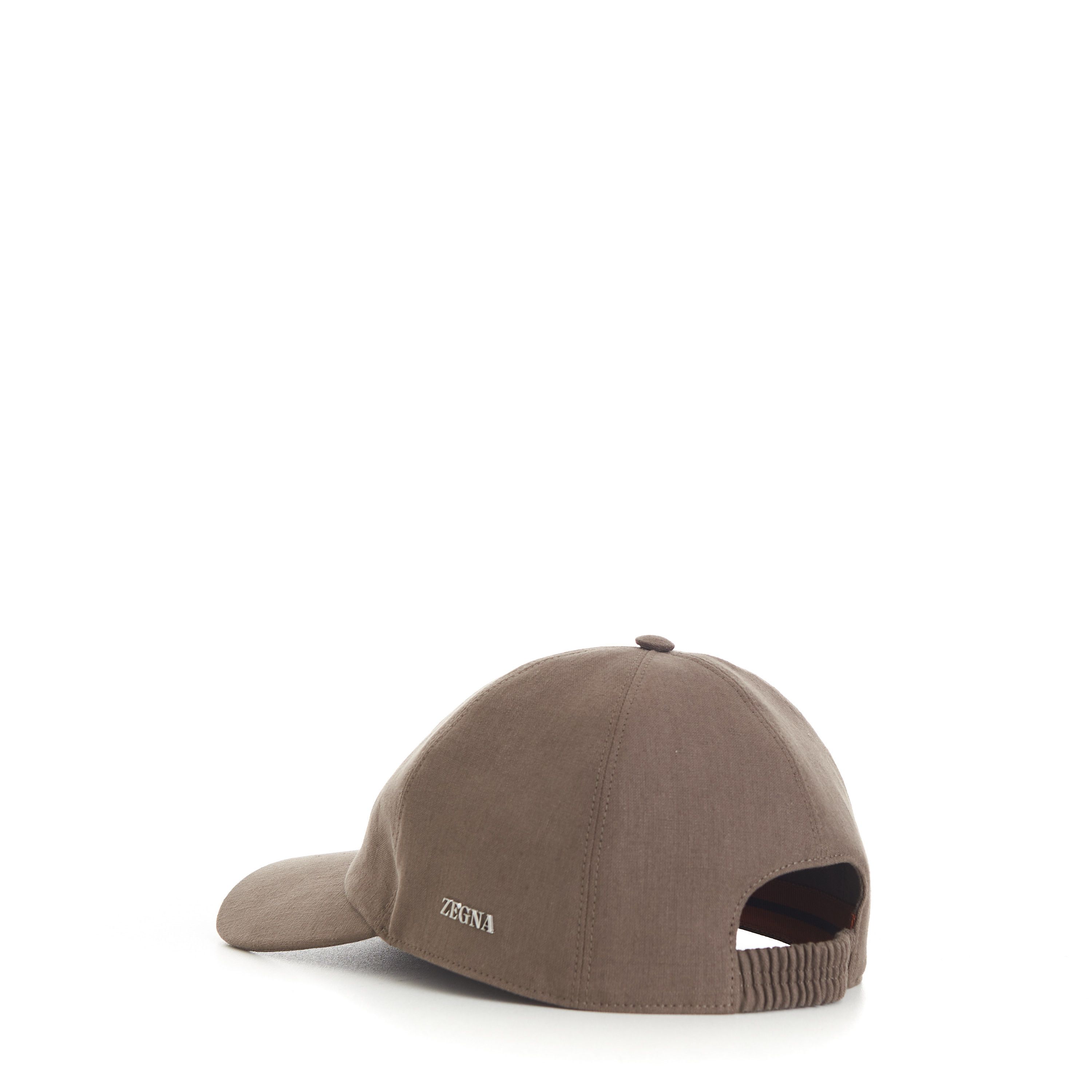Ermenegildo Zegna Light Brown Oasi Lino Baseball Cap Size XL Size ONE SIZE - 4 Thumbnail