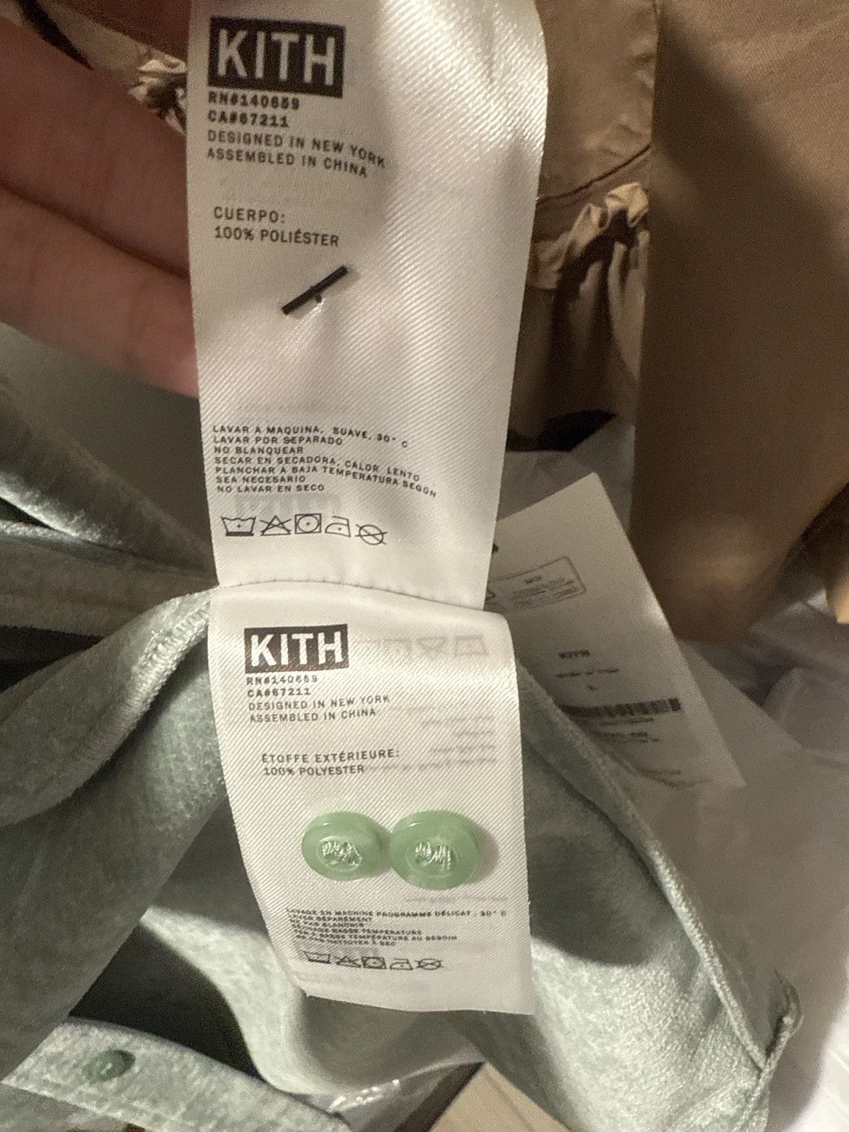 Kith Kith Chenille Apollo Shirt – Matcha Green Size US L / EU 52-54 / 3 - 7 Thumbnail