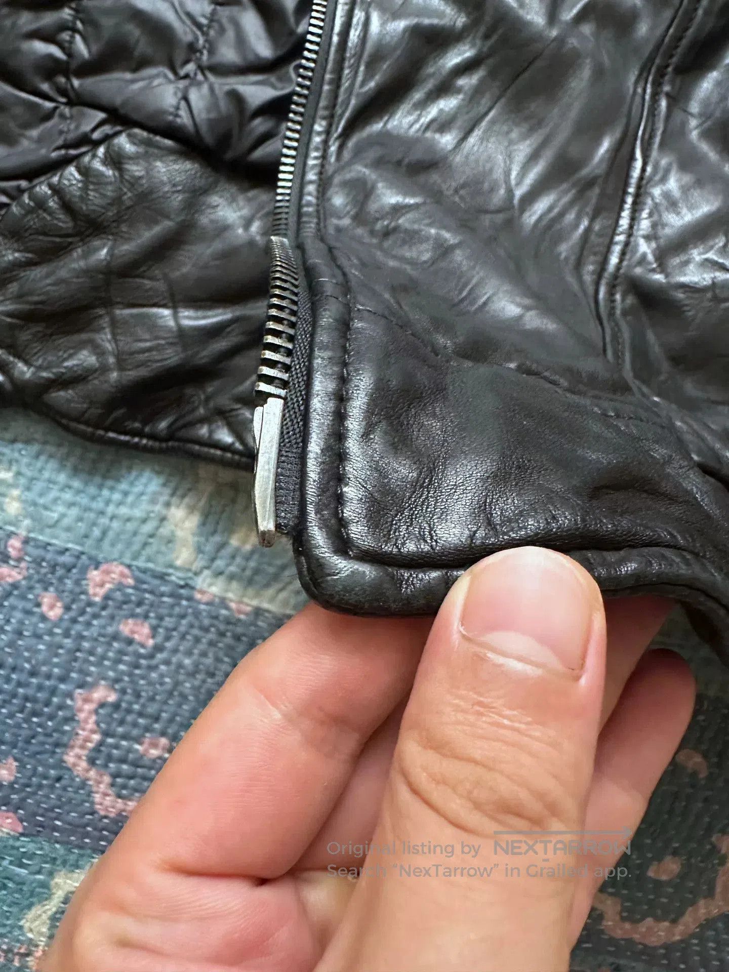 Ralph Lauren Black Label ralph lauren black label motorcycle leather jacket. Size US M / EU 48-50 / 2 - 6 Thumbnail