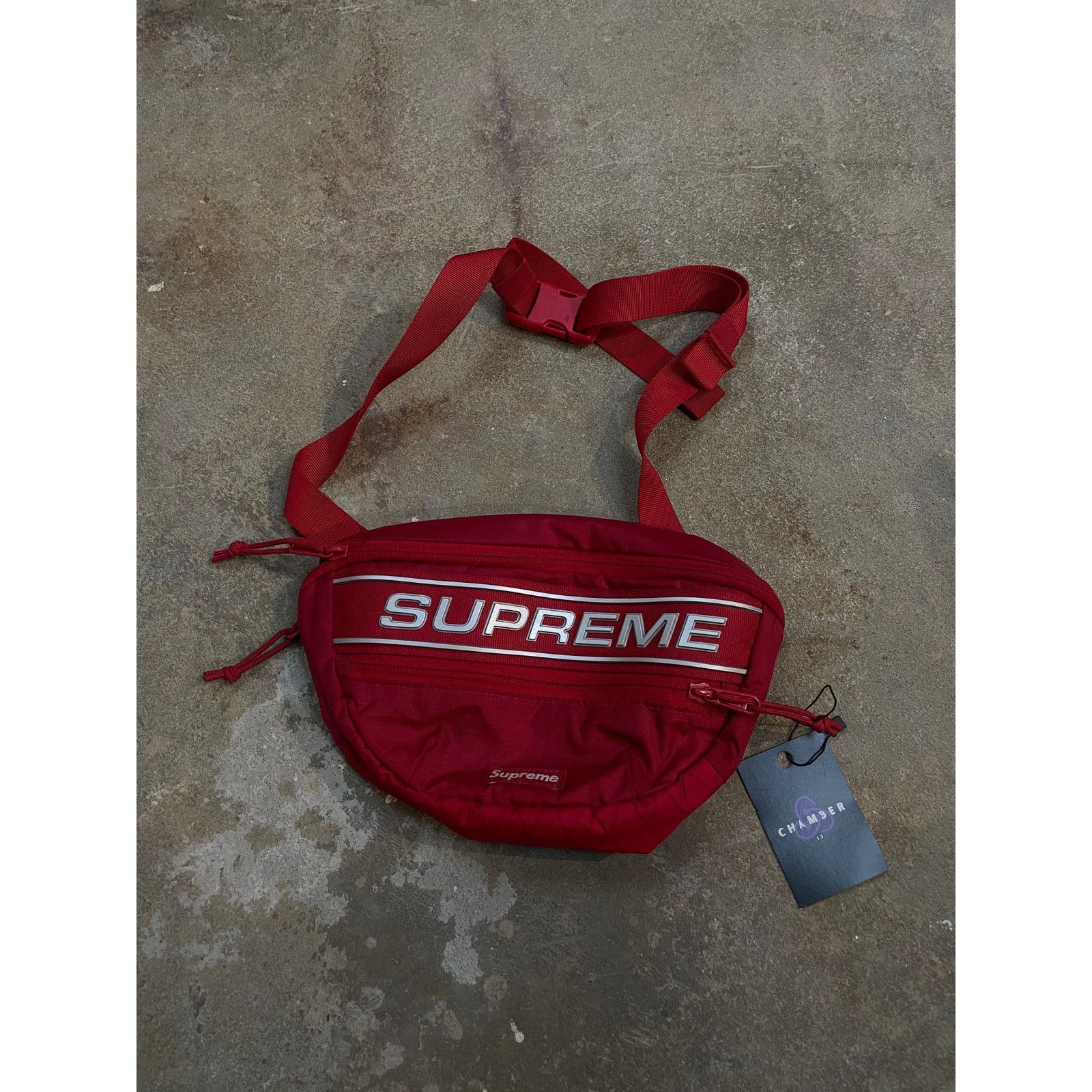 Supreme Side Bag Red Used