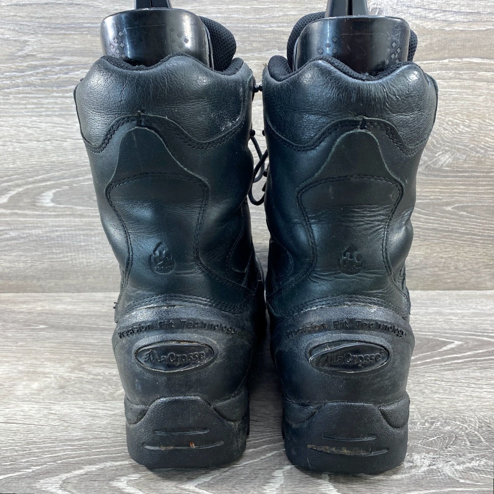 Vintage LaCrosse Boots Polar PFT Steel Toe Black Leather Waterproof Thinsulate Mens 10 M Size US 10 / EU 43 - 7 Thumbnail