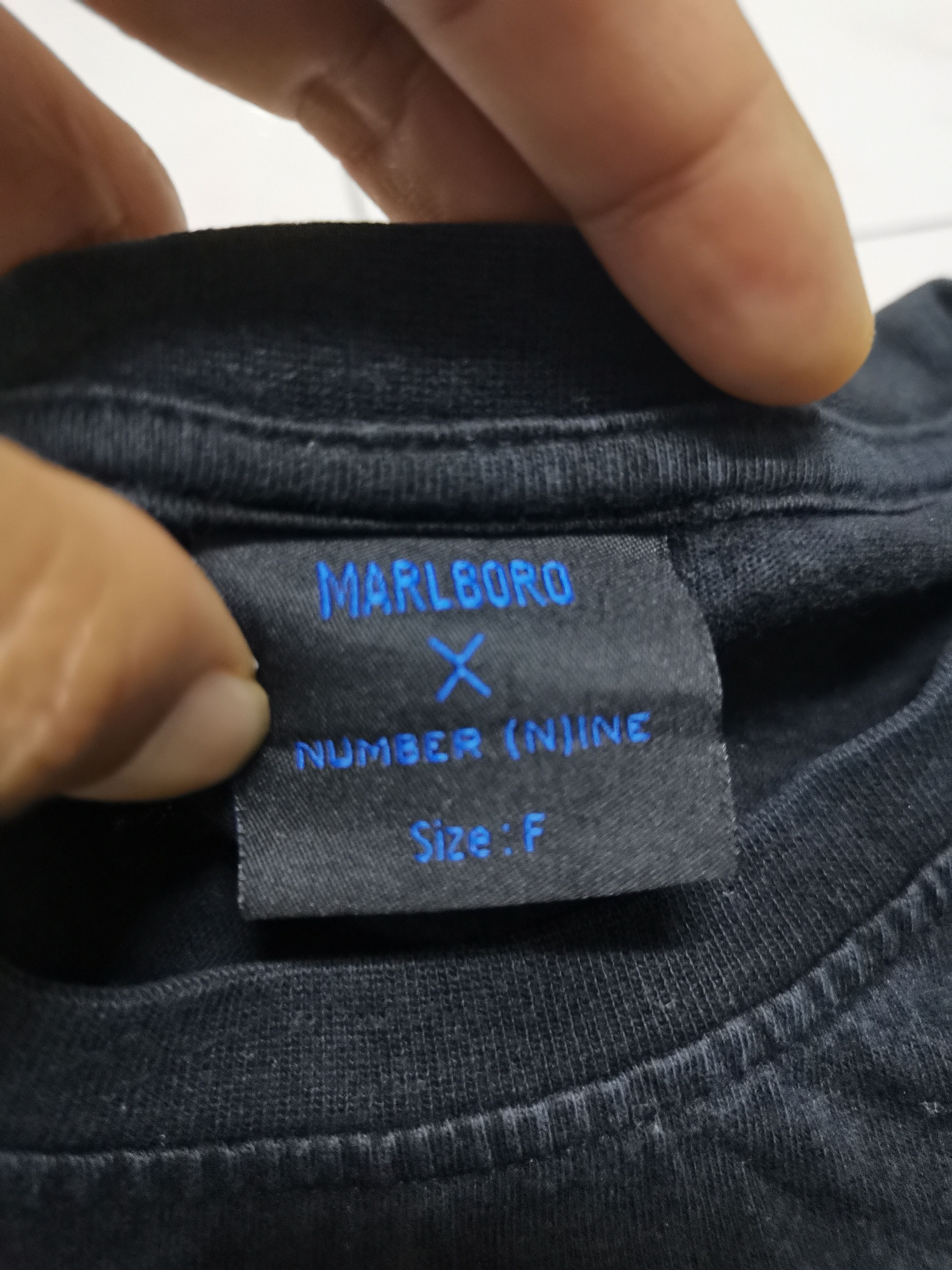 Number (N)ine Numbernine x marlboro star design tshirt Size US M / EU 48-50 / 2 - 6 Thumbnail