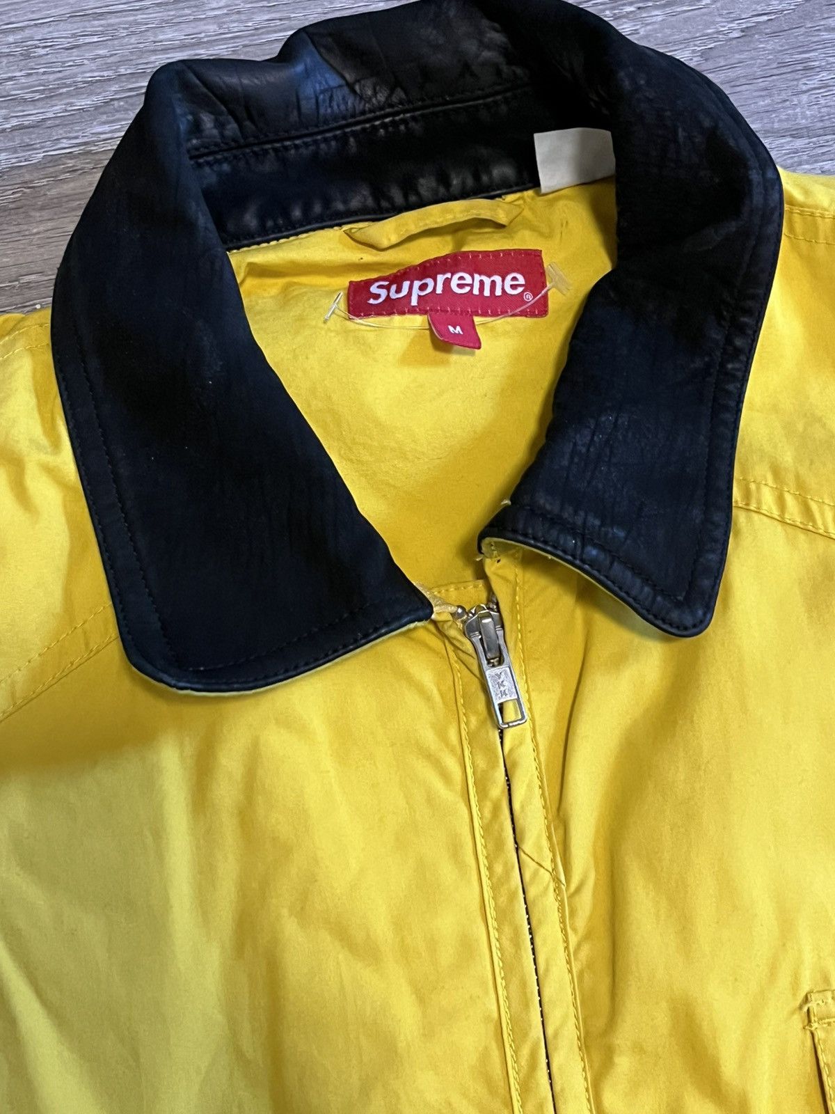 Supreme Supreme Leather Collar Jacket Size US M / EU 48-50 / 2 - 3 Thumbnail
