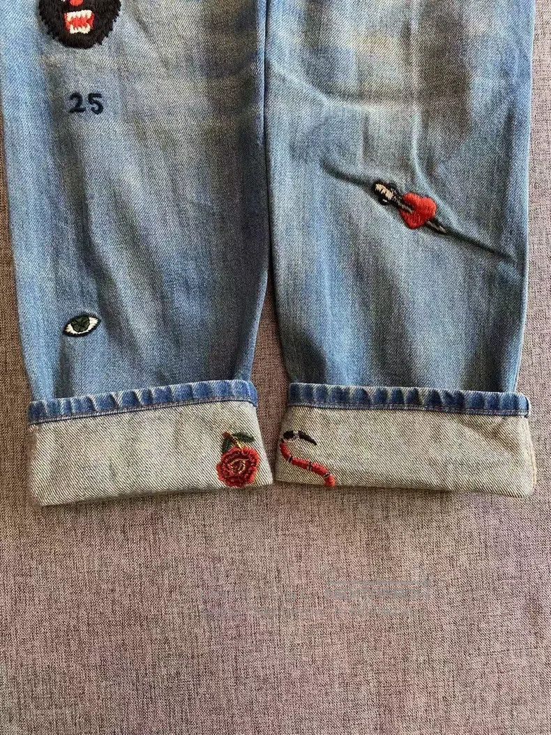 Gucci Gucci Patterned straight shorts and jeans Size 29" - 5 Thumbnail