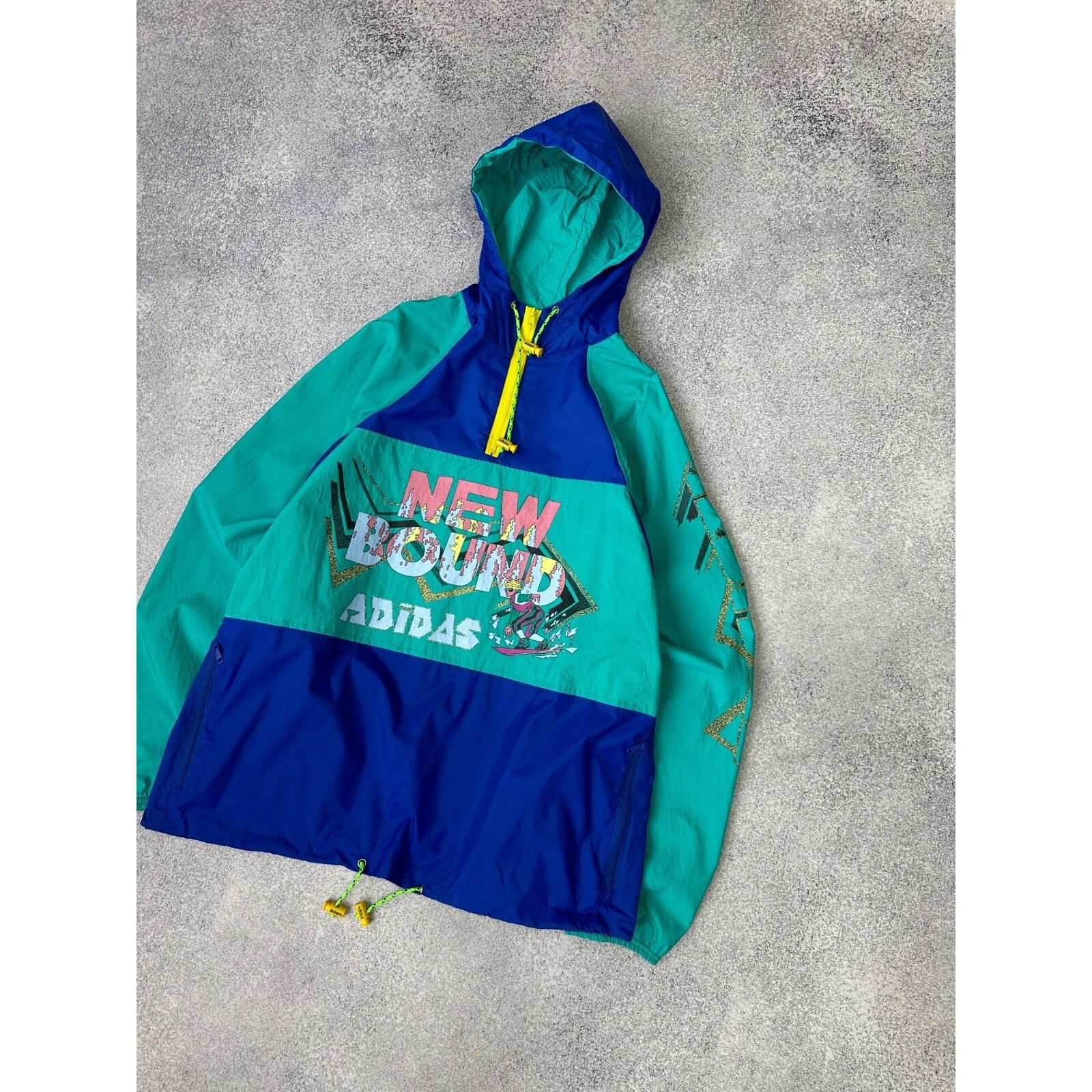 Adidas VTG Adidas Ventex Yugoslavia New Bound Rare Anorak Jacket Size US L / EU 52-54 / 3 - 2 Thumbnail