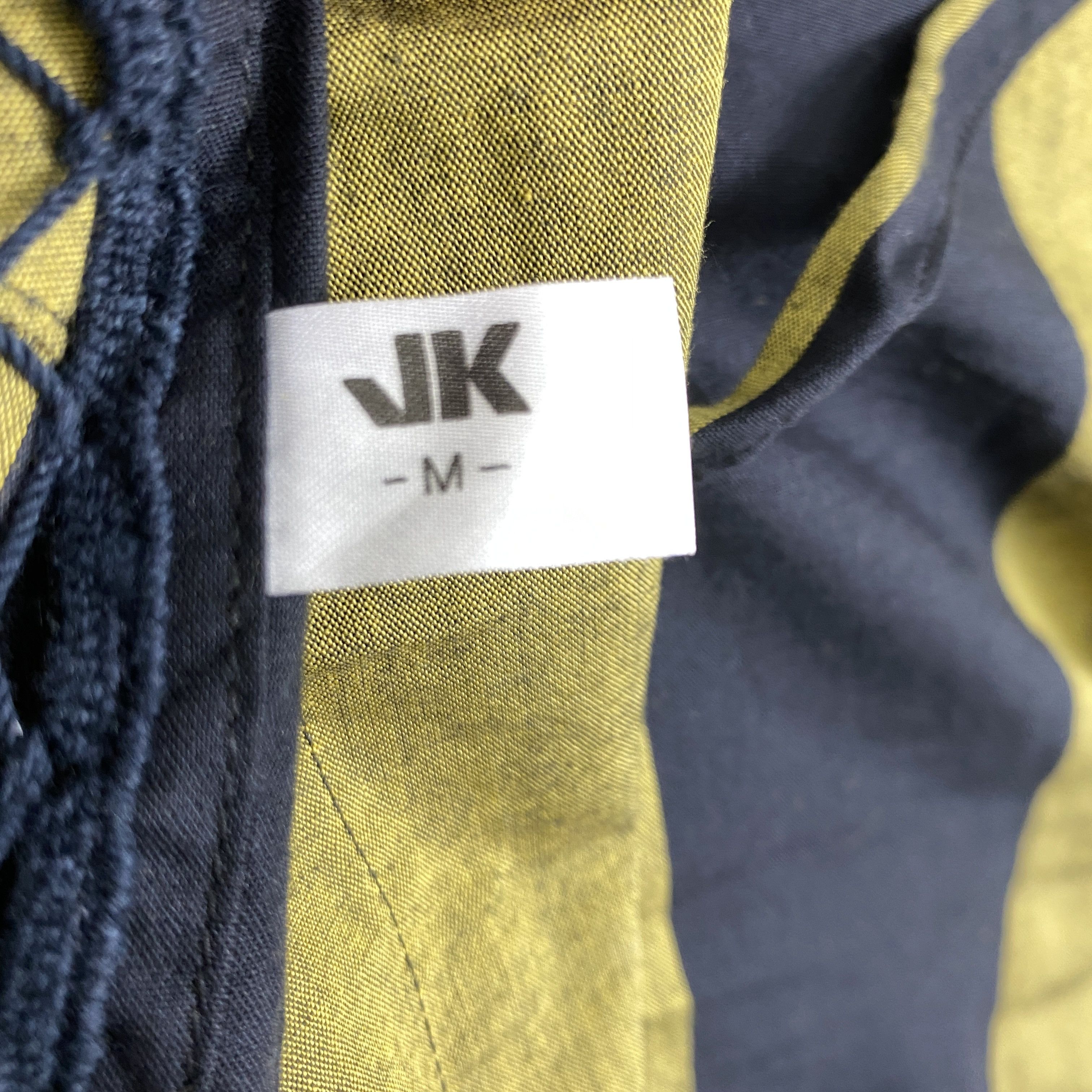 Japanese Brand Vintage Mr. Junko Vintage Robe Black Stripes -J285 Size US XS / EU 42 / 0 - 7 Thumbnail