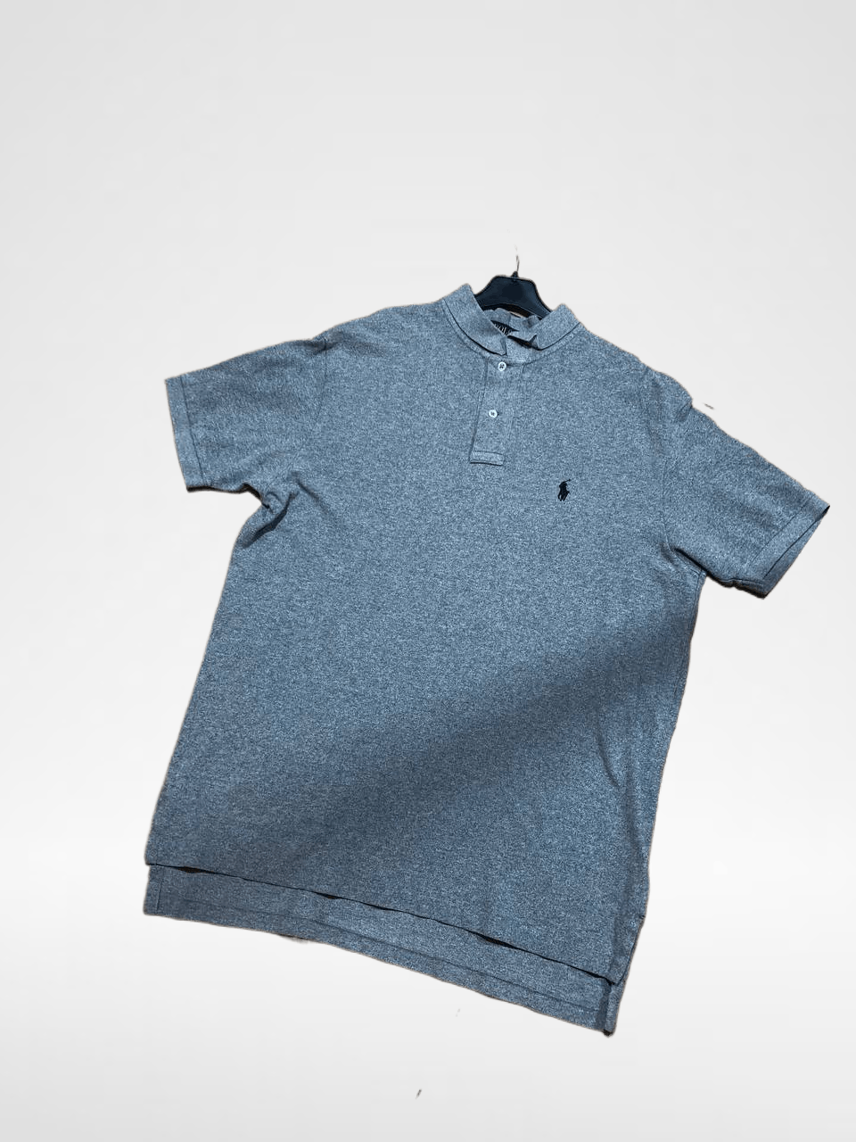 Polo Ralph Lauren Gray T-Shirt Logo Polo Ralph Lauren Y2K Streetwear Size US L / EU 52-54 / 3 - 1 Thumbnail