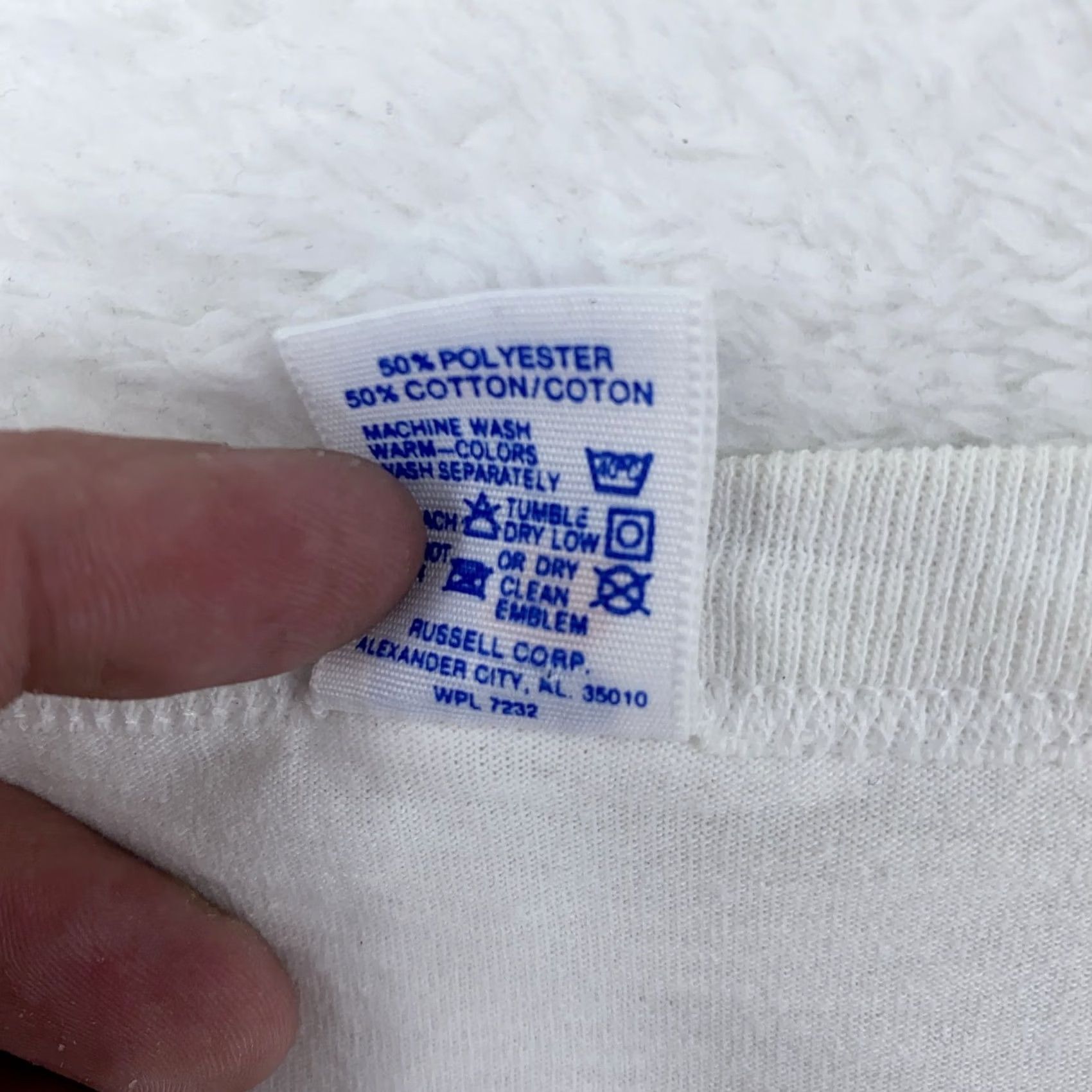 Russell Athletic VINTAGE Gov Livingston Wrestling Shirt Mens Large Russell Athletic 90s USA Tee Size US L / EU 52-54 / 3 - 5 Thumbnail