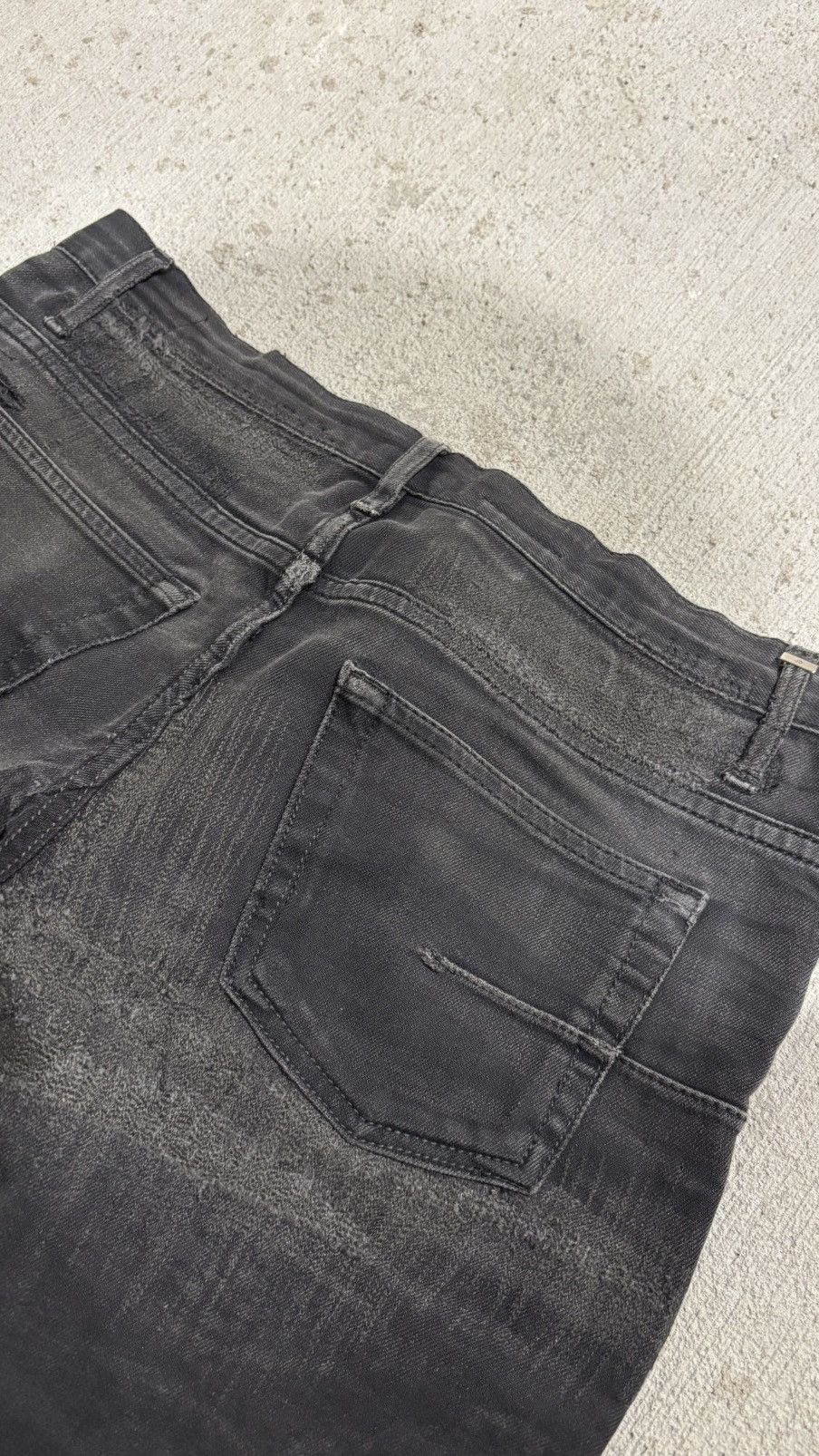 Dior Dior Homme Repaired Denim Size US 29 - 11 Thumbnail