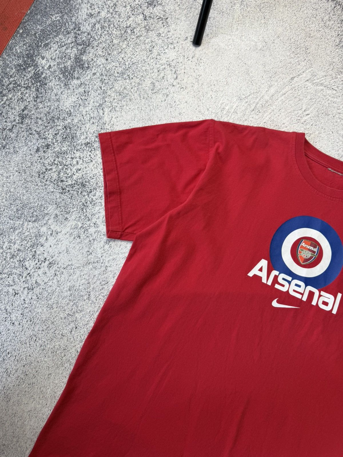 Nike Vintage Arsenal T-shirt Big Logo Blokecor Size US L / EU 52-54 / 3 - 8 Thumbnail