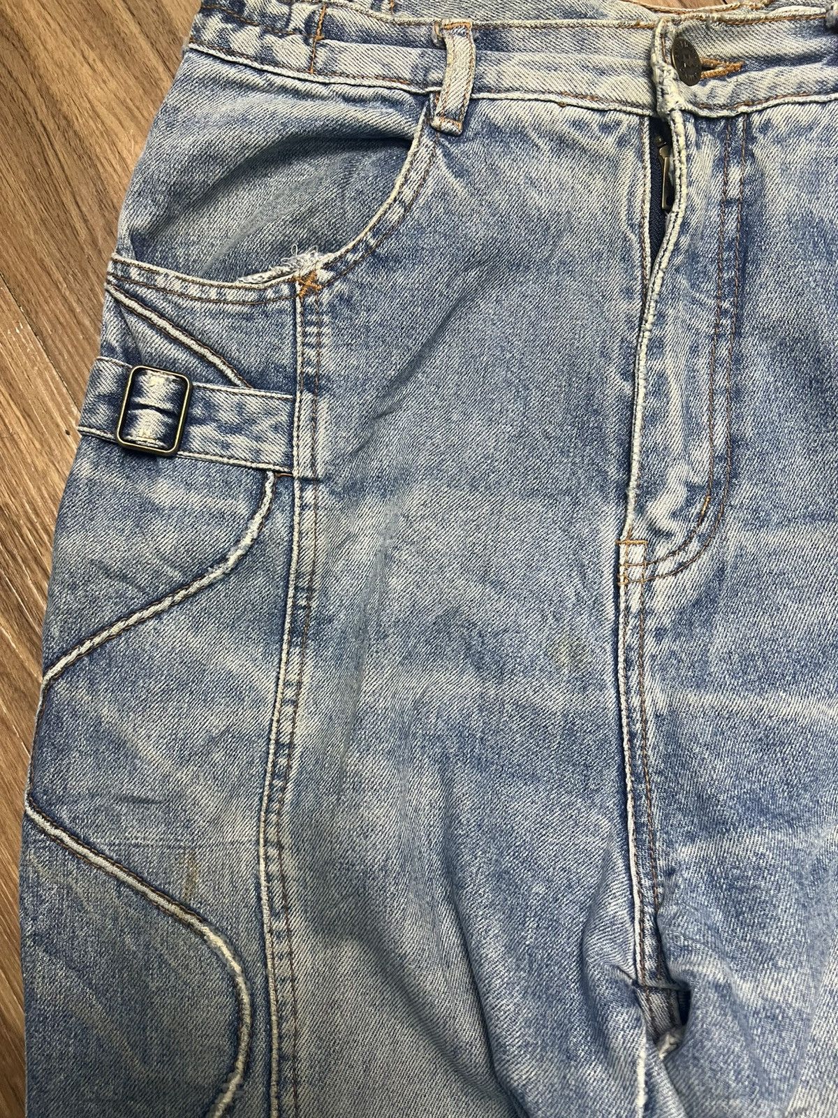 Beauty Beast 90s American Style High-Rise Unique Seam (42) Size 28" / US 6 / IT 42 - 5 Thumbnail