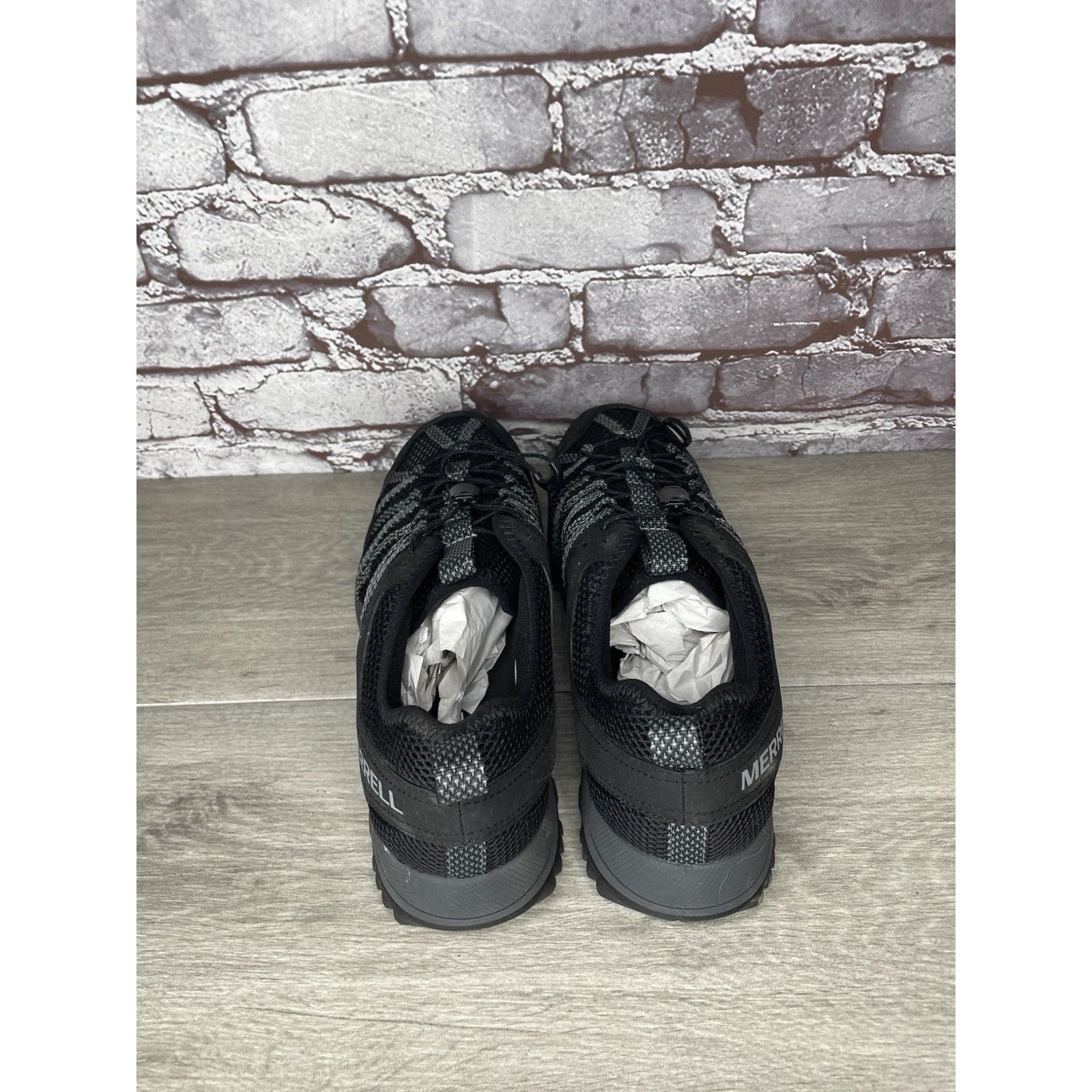 Merrell Merrell Wildsport Aerosport Black Synthetic Lace Hiking Outd Size US 11.5 / EU 44-45 - 6 Thumbnail