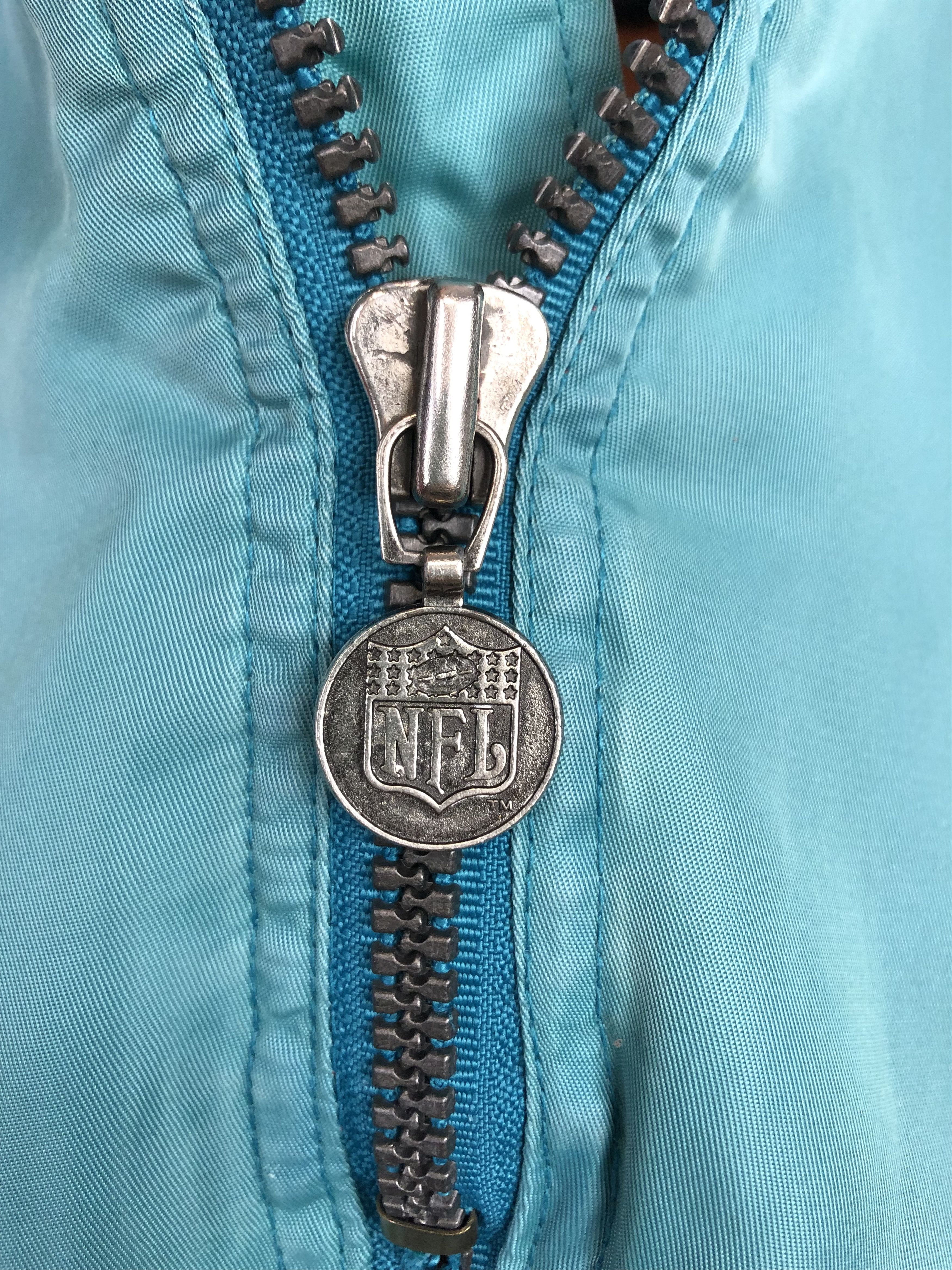 NFL Vintage 90's Miami Dolphins NFL Jacket Mens Bomber Size L Size US L / EU 52-54 / 3 - 4 Thumbnail