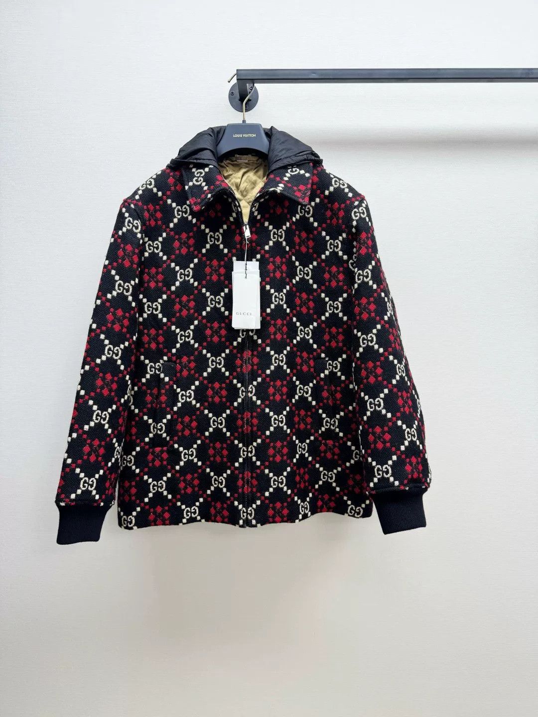 Gucci Gucci Men's Monogram Jacket Size US M / EU 48-50 / 2 - 1 Thumbnail