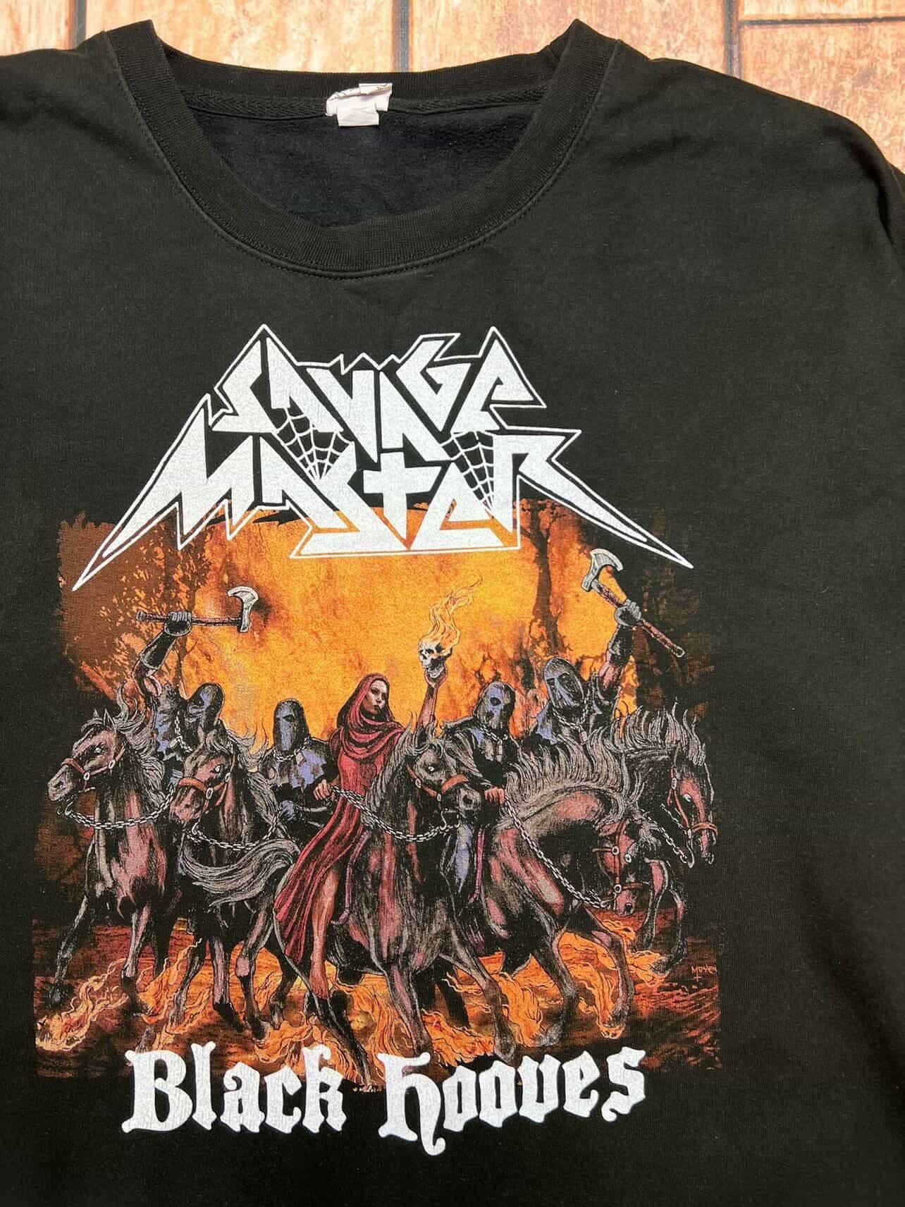 Vintage Savage Master Black Hooves sweatshirt Size US XXL / EU 58 / 5 - 7 Thumbnail