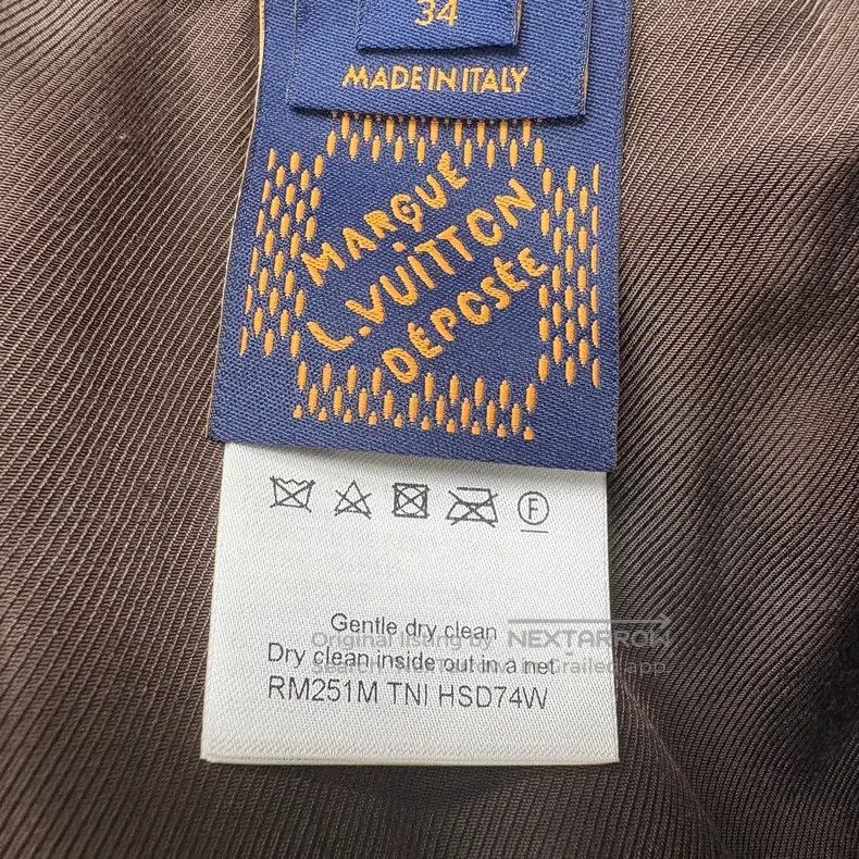 Louis Vuitton Louis Vuitton SS25 embossed full logo jeans Size US 34 / EU 50 - 7 Thumbnail