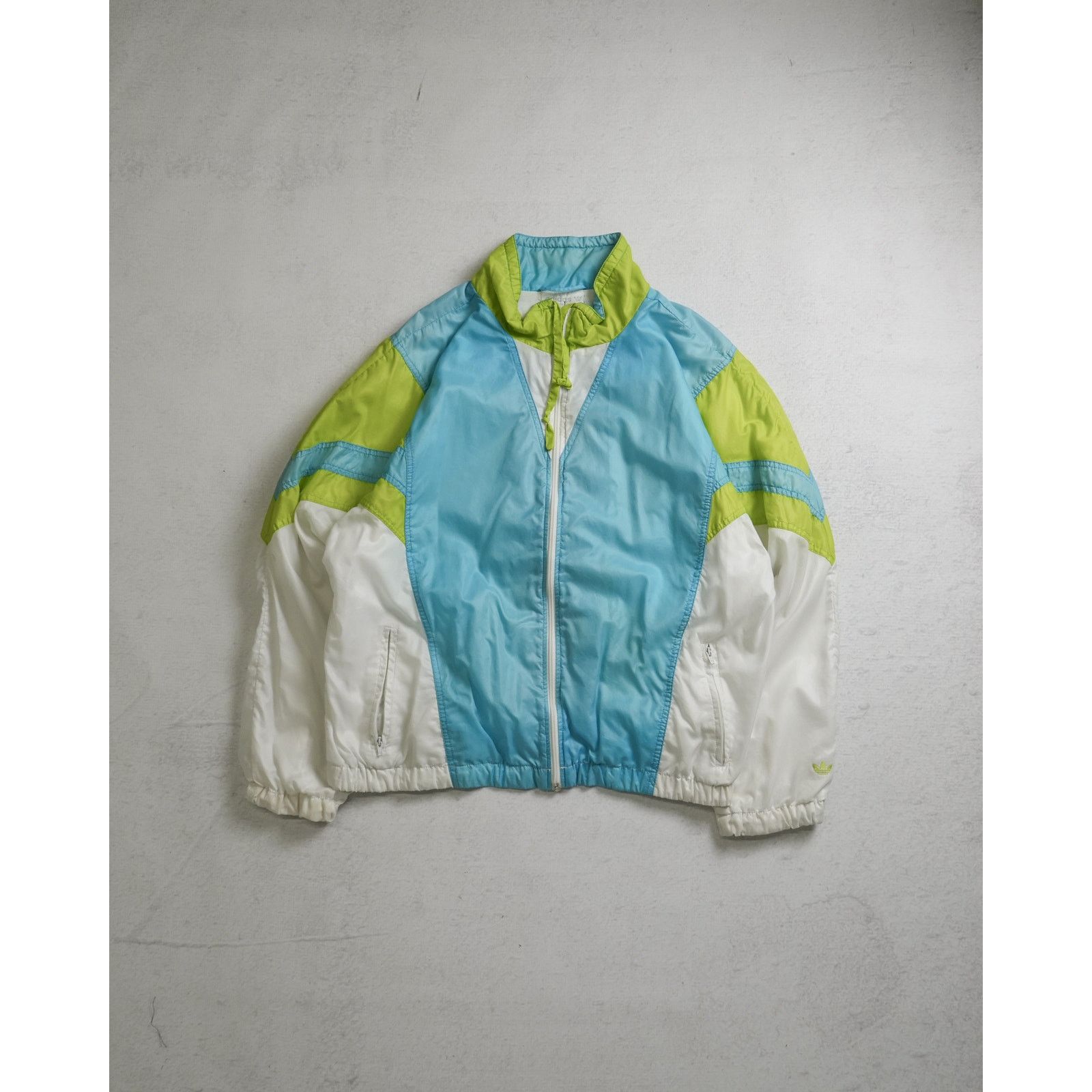 Adidas Vintage 90s Adidas Blue Windbreaker - Women's Medium Size M / US 6-8 / IT 42-44 - 1 Thumbnail