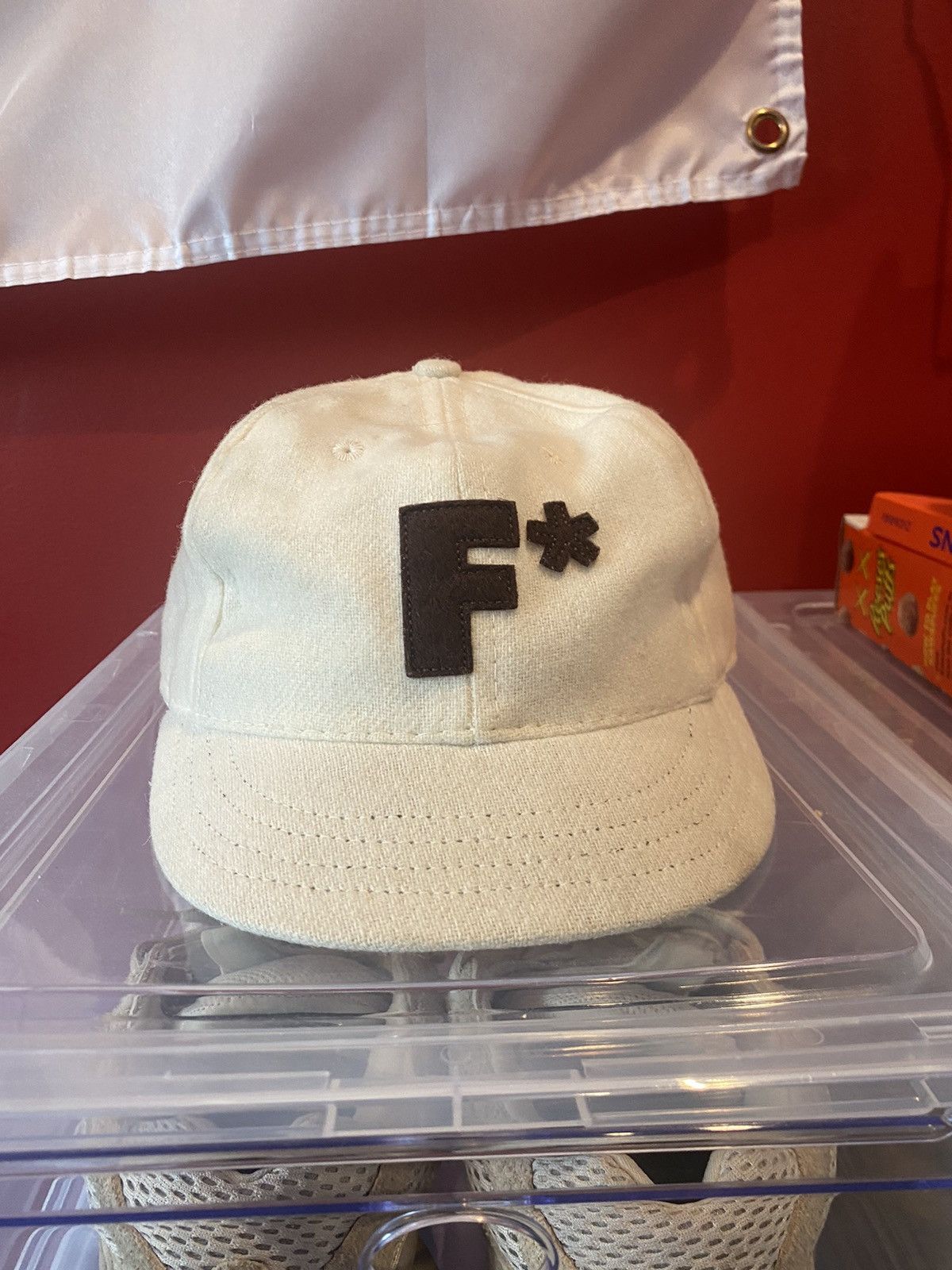 帽子 golf le fleur F* hat Striped F* Fitted Hat Green – GOLF le FLEUR*