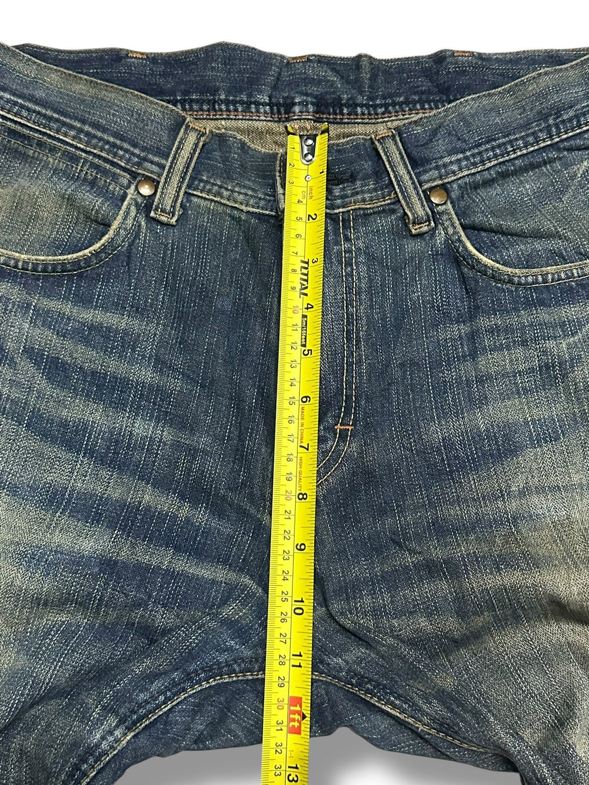 Wrangler Wrangler Vintage Distressed Baggy Loose Style With Mudwash Size US 33 - 14 Thumbnail