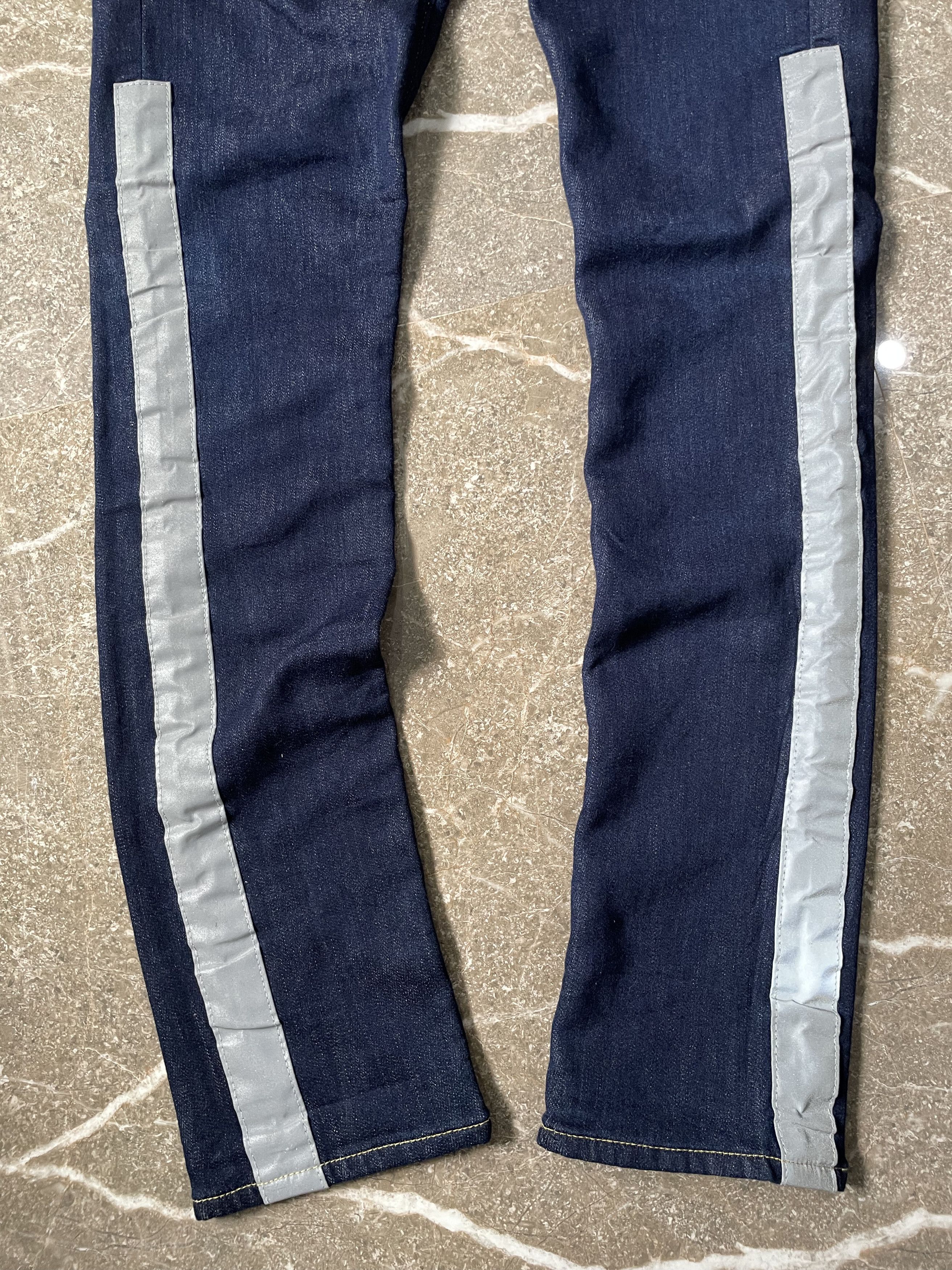 Junya Watanabe Junya Watanabe MAN Reflective Taped Jean - Runway 2018 Size US 32 / EU 48 - 6 Thumbnail