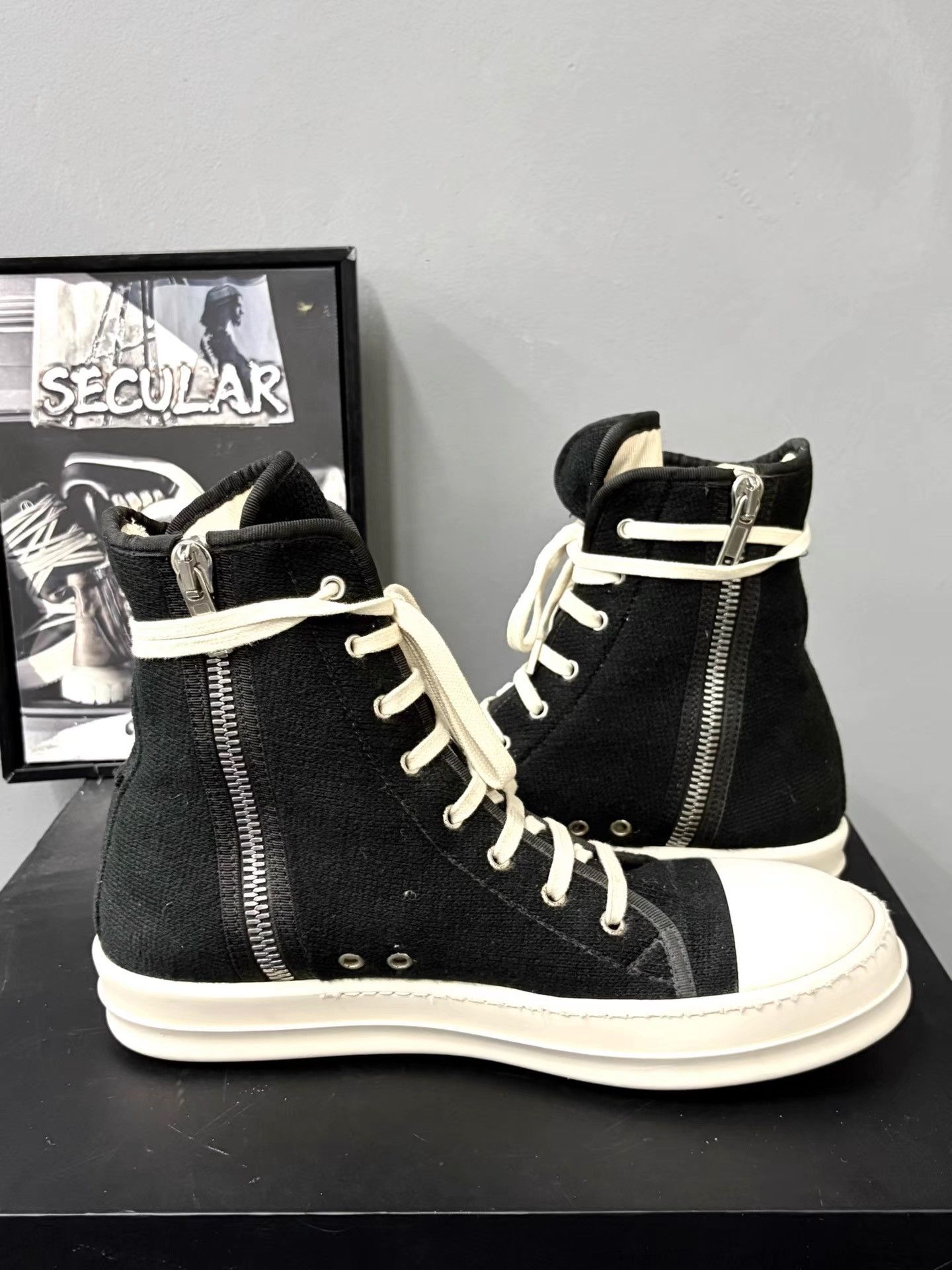 Rick Owens Rick Owens Drkshdw Jumbo Sneakers K34 Size US 8.5 / EU 41-42 - 6 Thumbnail