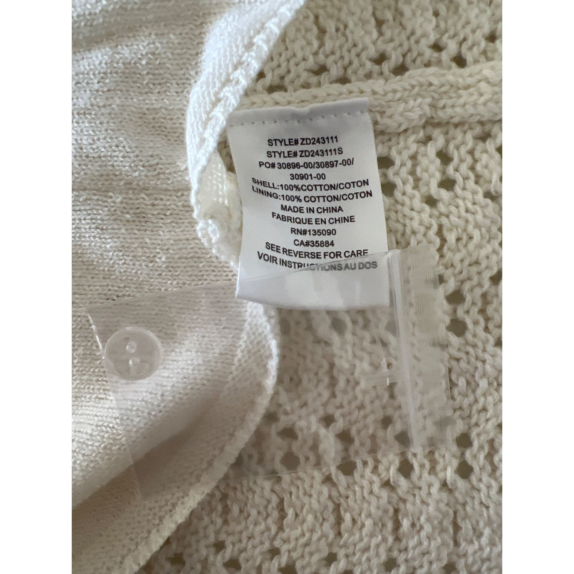 Z Supply Z Supply Elena Crochet Knit Midi Dress In Sandstone Size S / US 4 / IT 40 - 9 Thumbnail