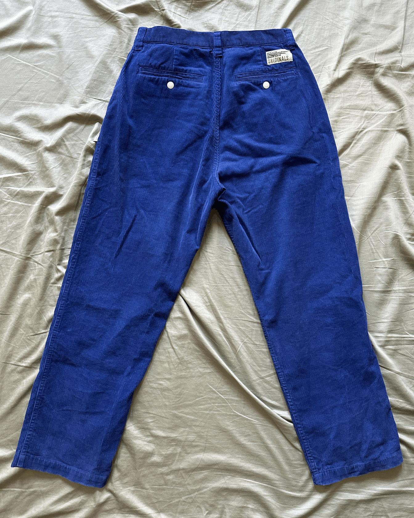 thisisneverthat thisneverthat Blue Corduroy Pant Size US 28 / EU 44 - 2 Thumbnail