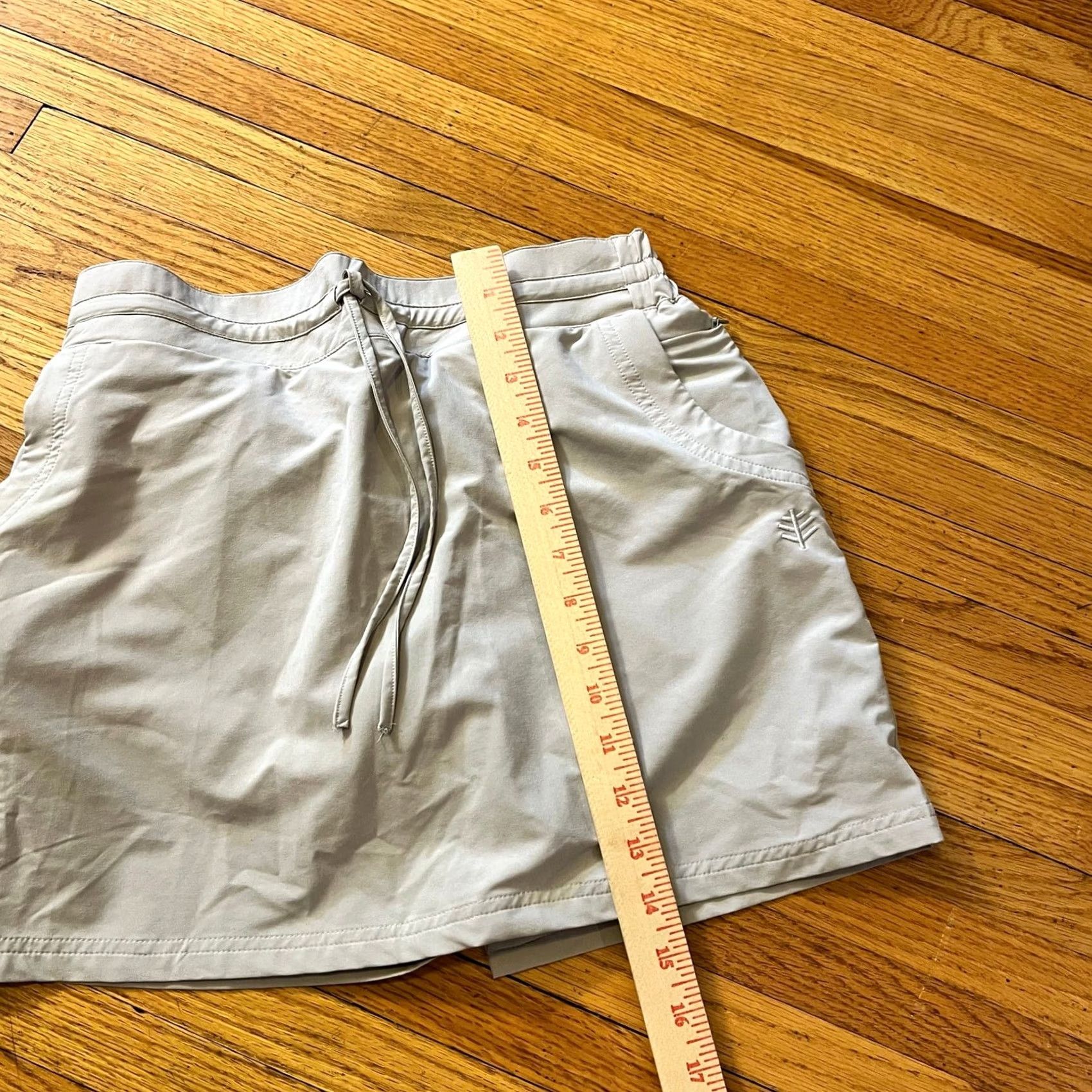 Vintage Coolibar Skort Skirt Womens XS Beige Cream Performance UPF Size 26" / US 2 / IT 38 - 8 Thumbnail