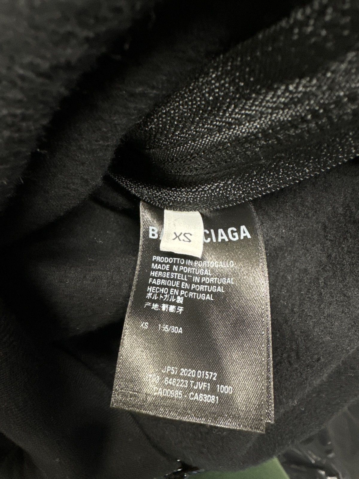 Balenciaga Balenciaga Zip Hoodie Heavy Side Zipper Size US XS / EU 42 / 0 - 7 Thumbnail