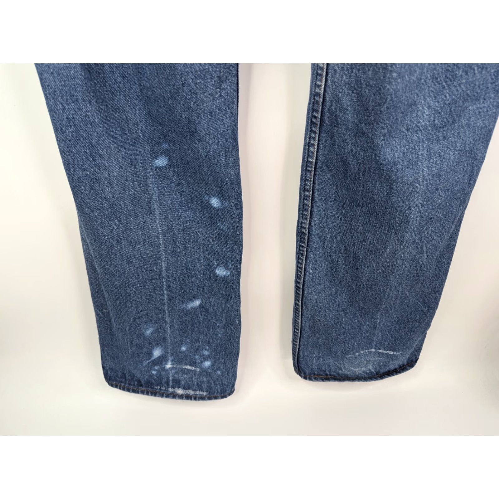 Levi's VINTAGE Levi's 517 Jeans Orange Tab Blue 38x32 Bootcut Denim 20517 0217 Distressed 80s USA Men Jeans Style: Bootcut, 5-Pocket, Classic Fit Size US 38 / EU 54 - 6 Thumbnail