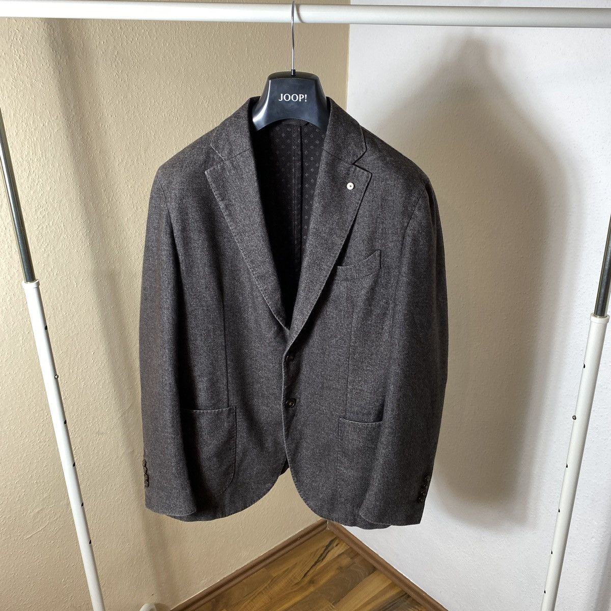 L.B.M. 1911 Wool & Polyester Blazer L.B.M 1911 Brown Size 48R - 14 Thumbnail