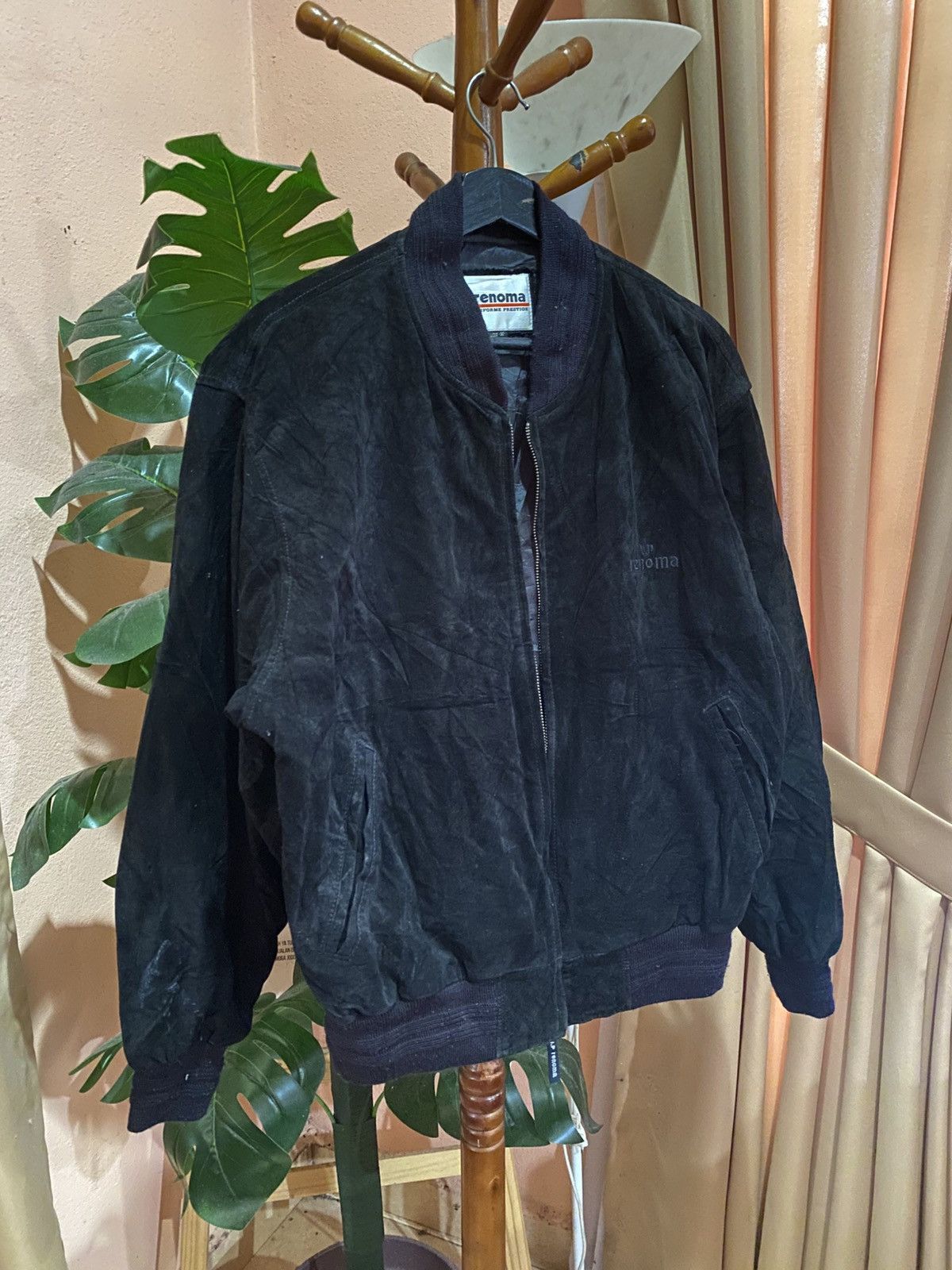 Renoma VINTAGE UP RENOMA SUEDE BOMBER JACKET Size US M / EU 48-50 / 2 - 6 Thumbnail