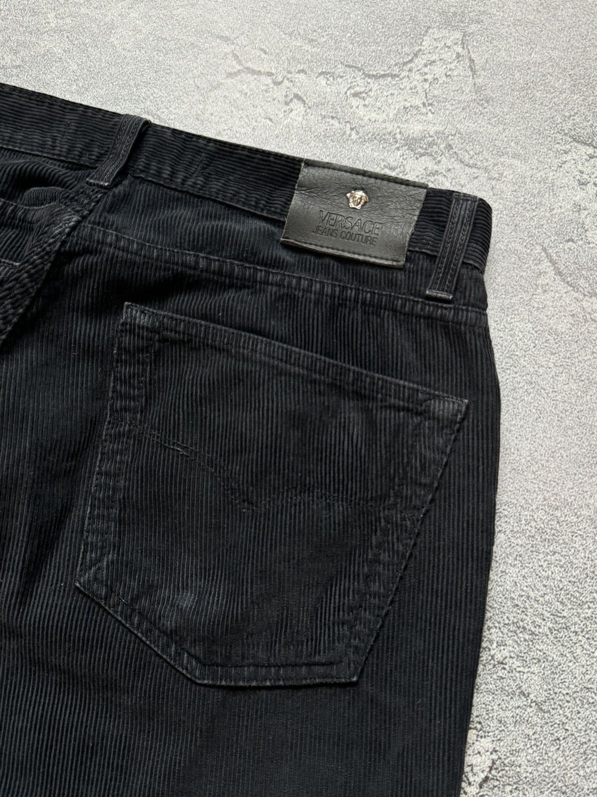 Versace × Versace Jeans Couture × Vintage Versace Jean couture 35/49 corduroy pant trouser chino 90s Size US 35 - 8 Thumbnail
