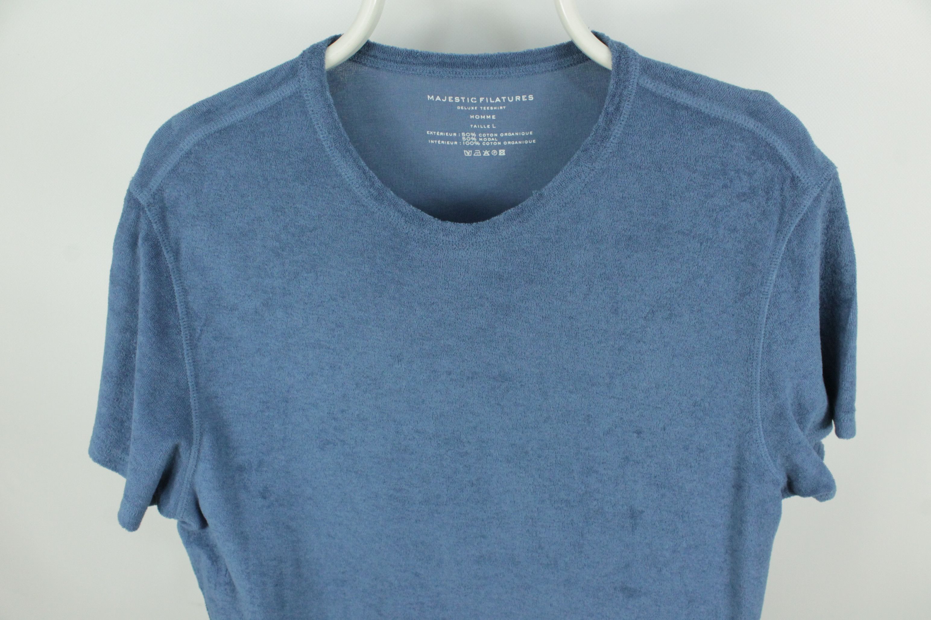 MAJESTIC FILATURES Majestic Filatures Deluxe T-Shirt Cotton Modal Men's Size US L / EU 52-54 / 3 - 2 Thumbnail