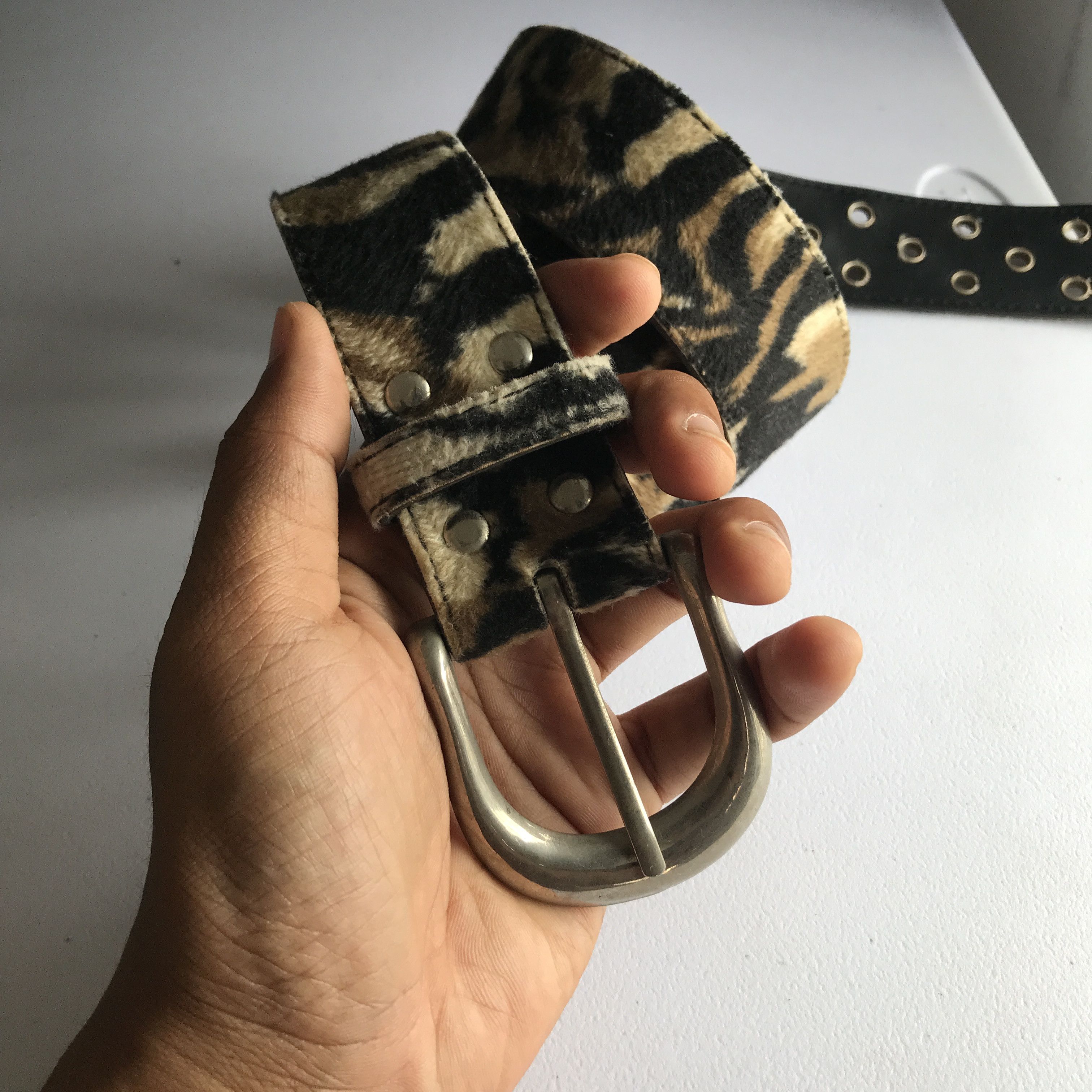 Japanese Brand Tiger pattern belt Size ONE SIZE - 3 Thumbnail