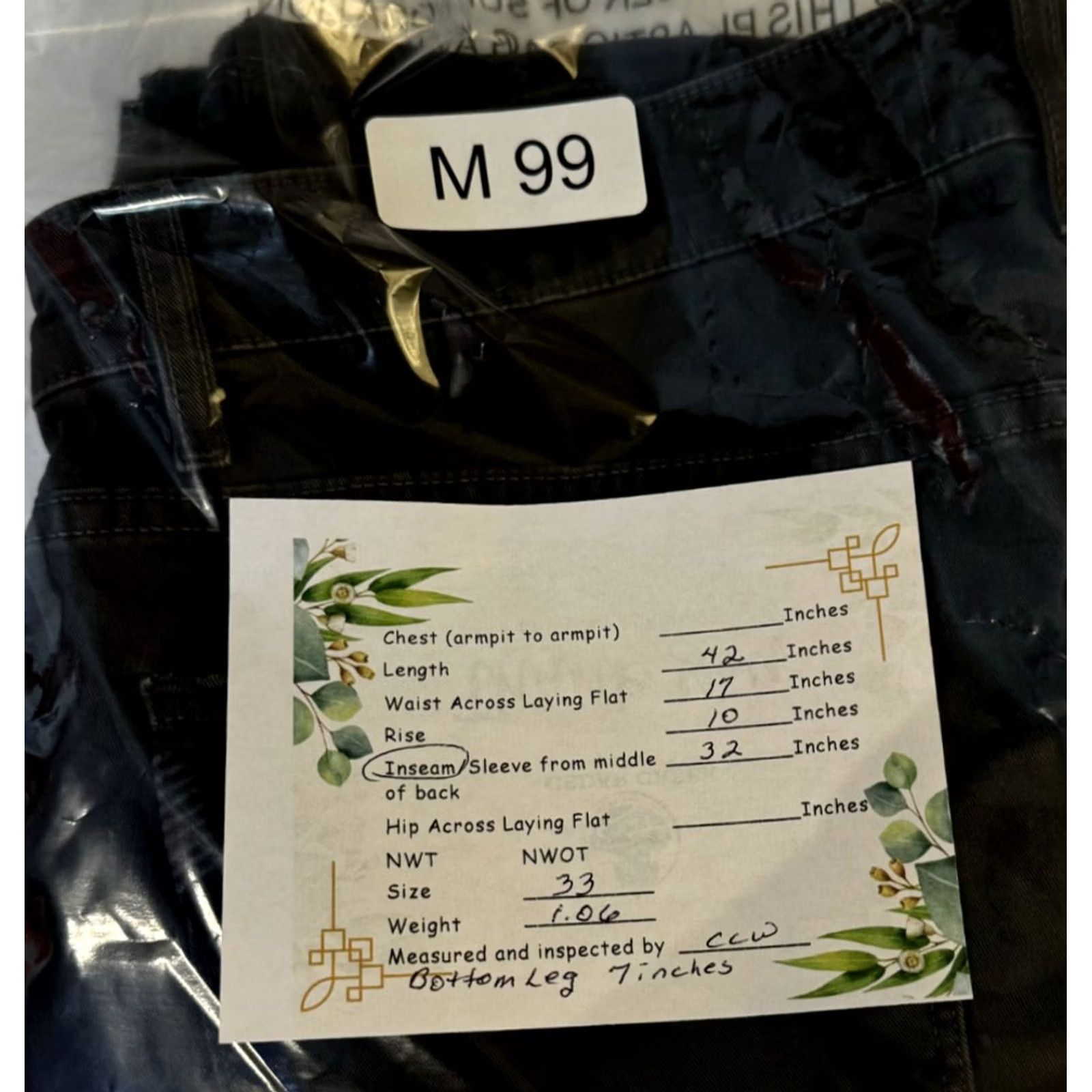 Paige Paige Jeans Mens 33 Grey Slim Straight Denim 5-Pocket Mid-Rise Stretch Casual Date Night Weekend M99 Size US 33 - 7 Thumbnail