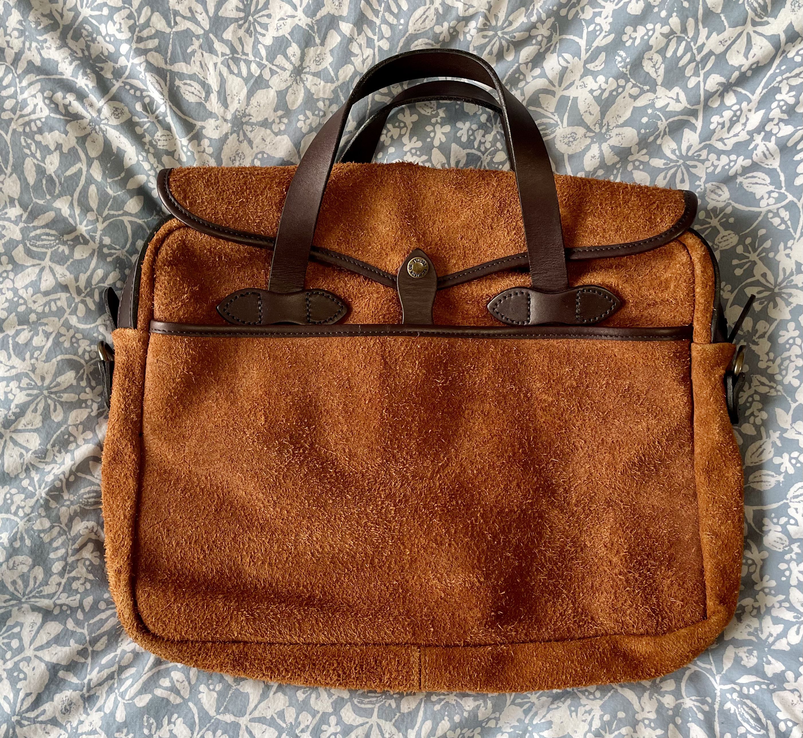 Filson Filson Weatherproof Roughout Leather Original Briefcase Grailed