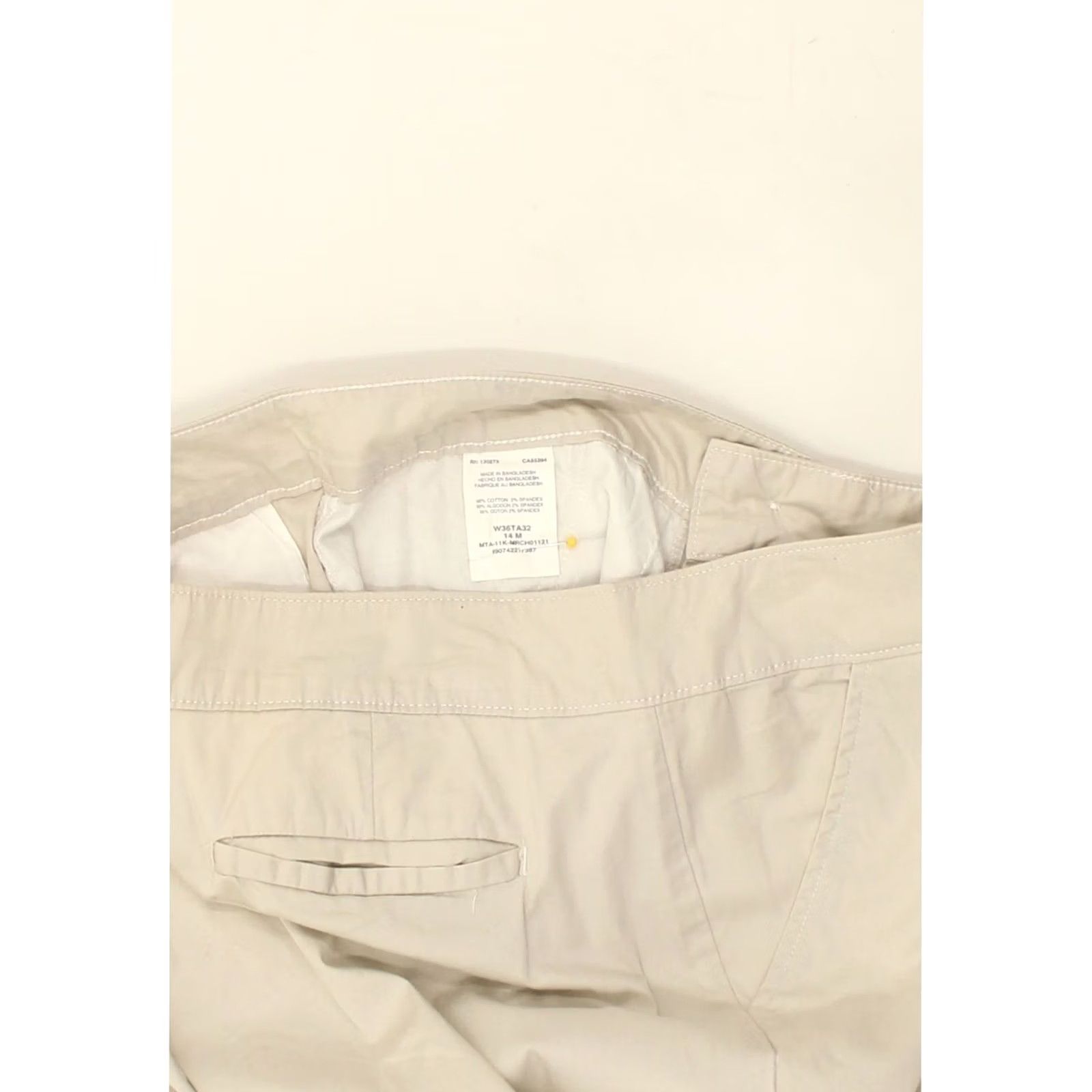Lee LEE Womens Riders Straight Casual Trousers US 14 XL W36 L28 Grey Cotton Size 40" / US 18 - 3 Thumbnail