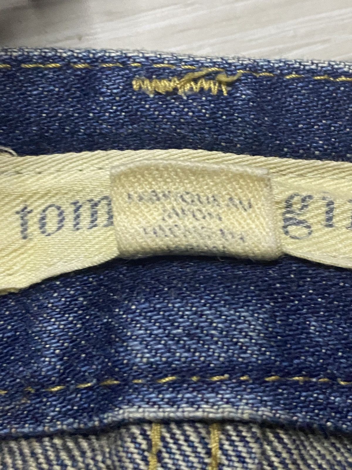 Martine Rose × Tommy Jeans Vintage Tommy Hilfiger Girl Grunge Print Logo Baggy Jeans Size US 31 - 16 Thumbnail