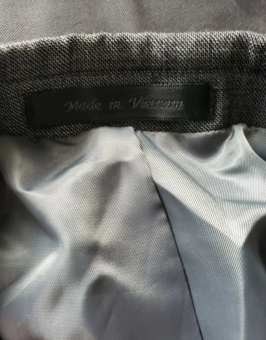 Chaps Men's Chaps Gray Blazer Suit Jacket Size 44R 100% Wool Size 44R - 3 Thumbnail