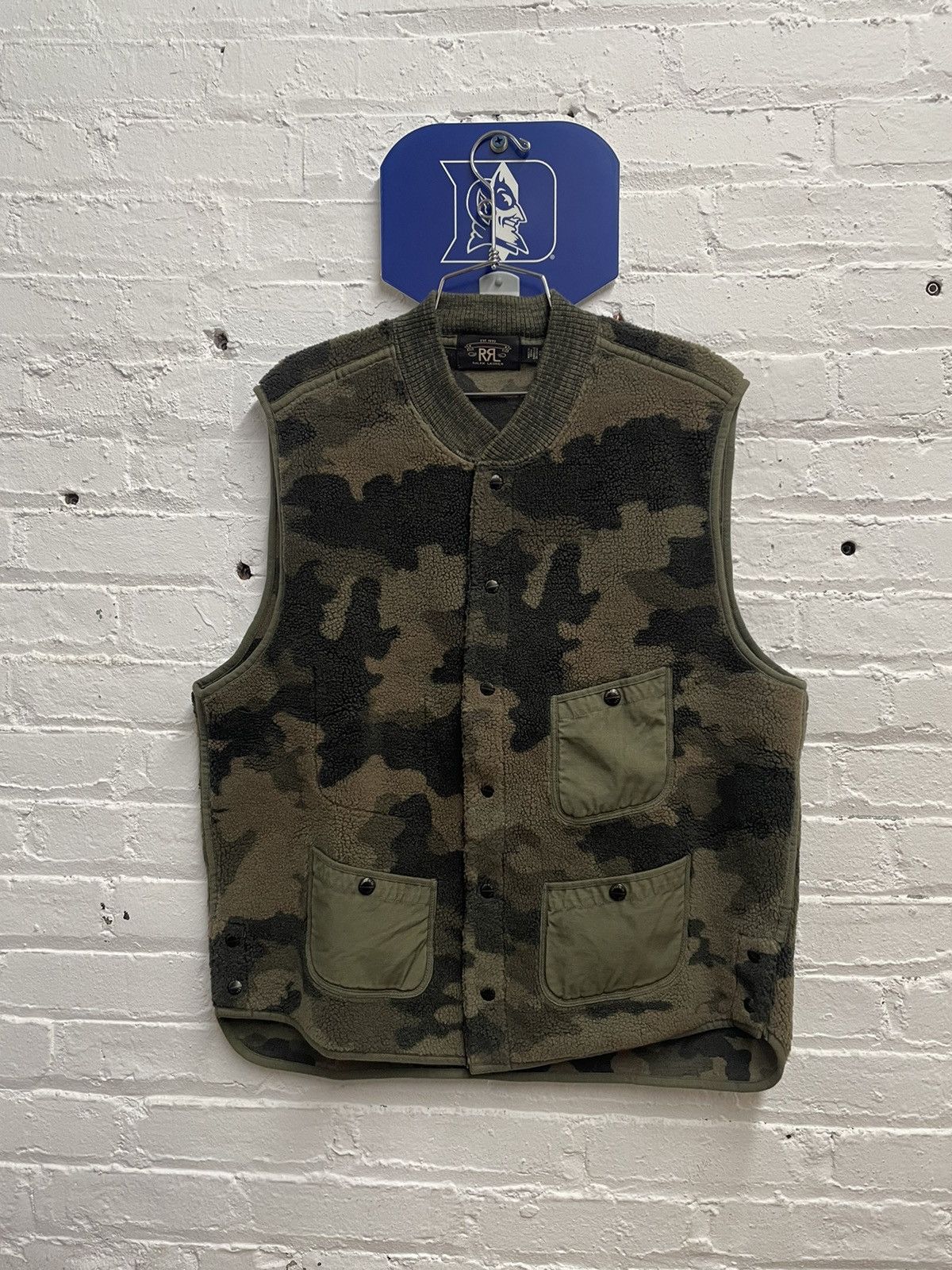 Polo ralph lauren camouflage polar fleece hotsell